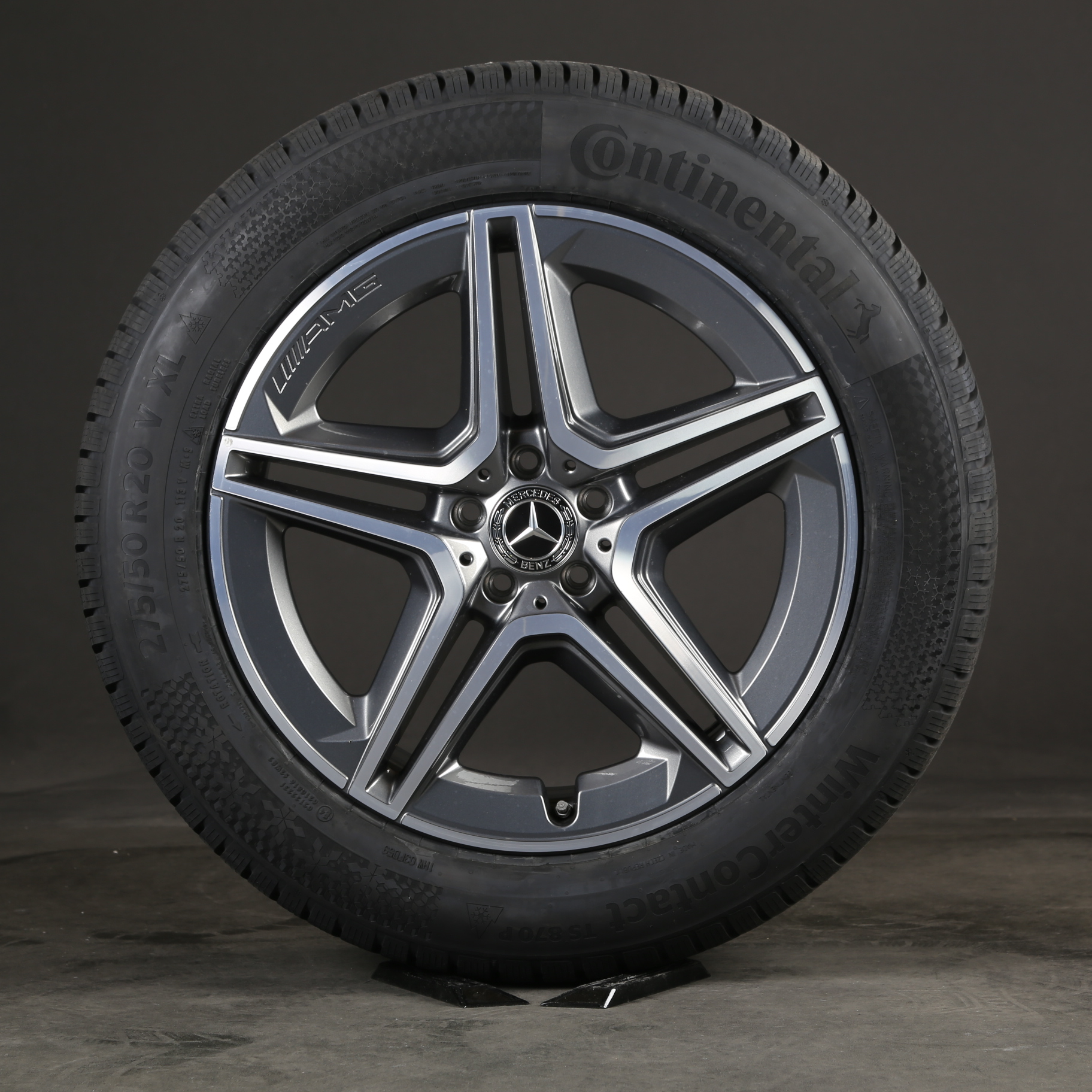 20 pouces roues d'hiver d'origine Mercedes Benz GLE GLE53 63 AMG V167 C167 A1674013200