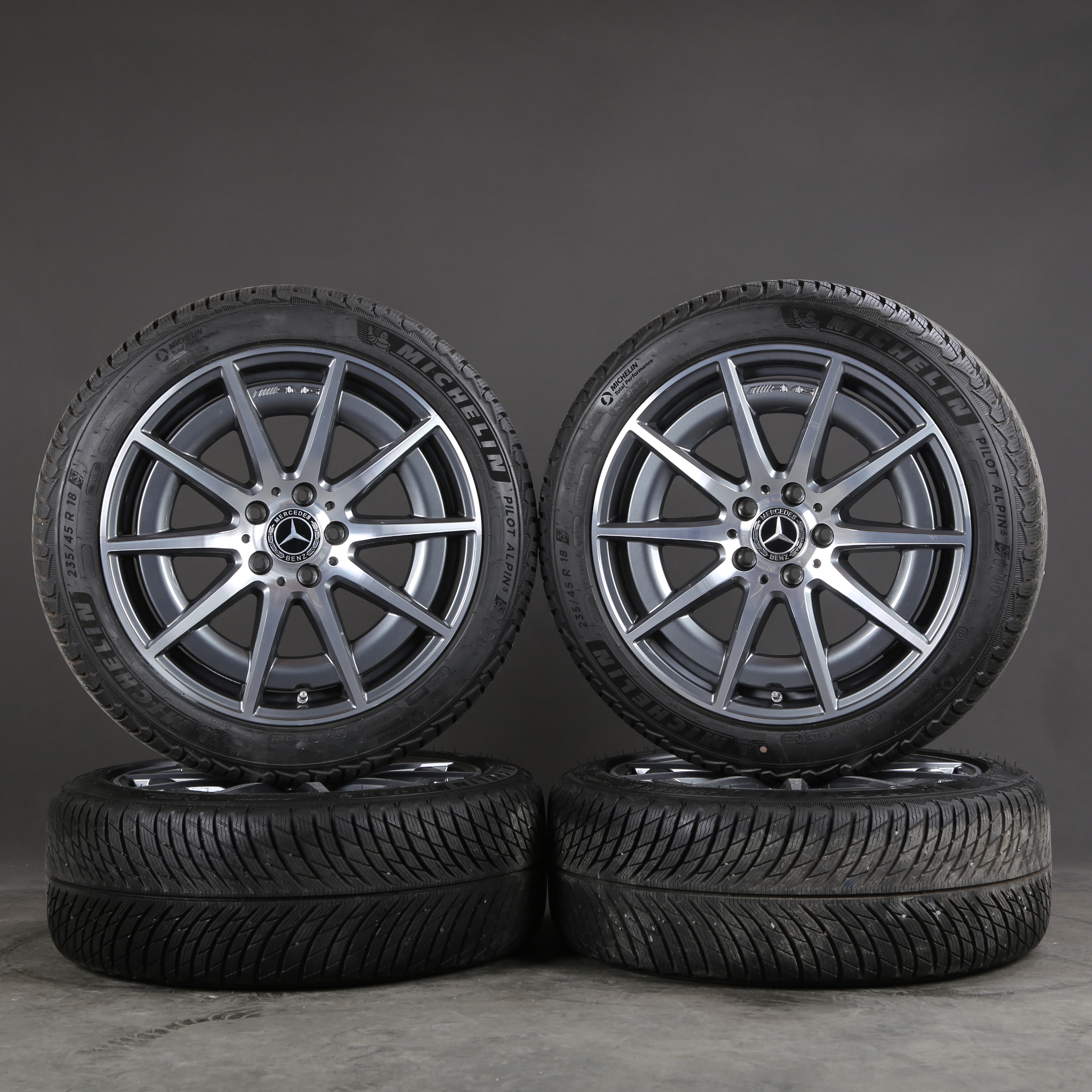 18 pouces roues d'hiver d'origine Mercedes Classe C C43 AMG W206 S206 A2064012100