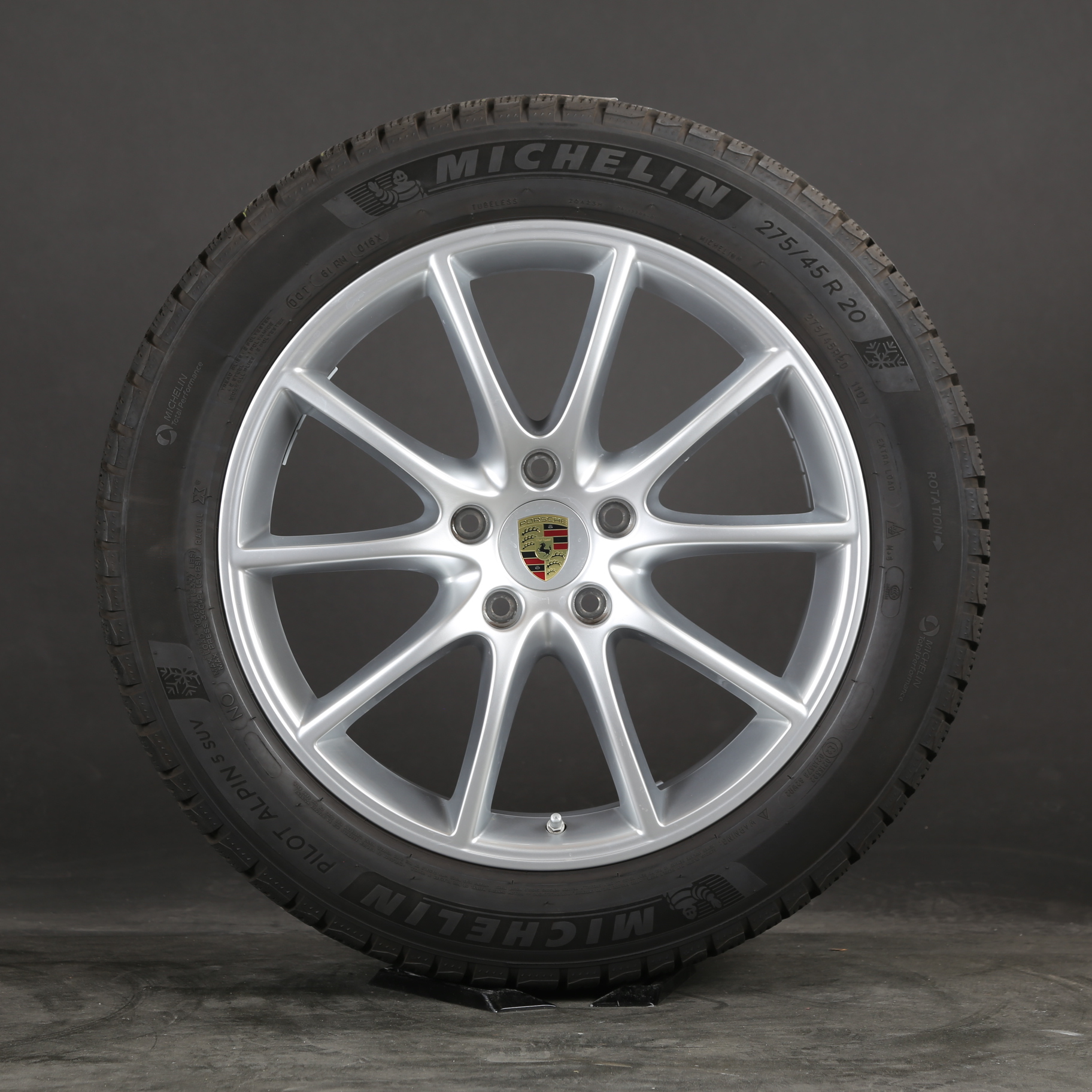 20 pouces roues d'hiver d'origine Porsche Cayenne 9Y E3 9Y0601025F 9Y0601025G jantes