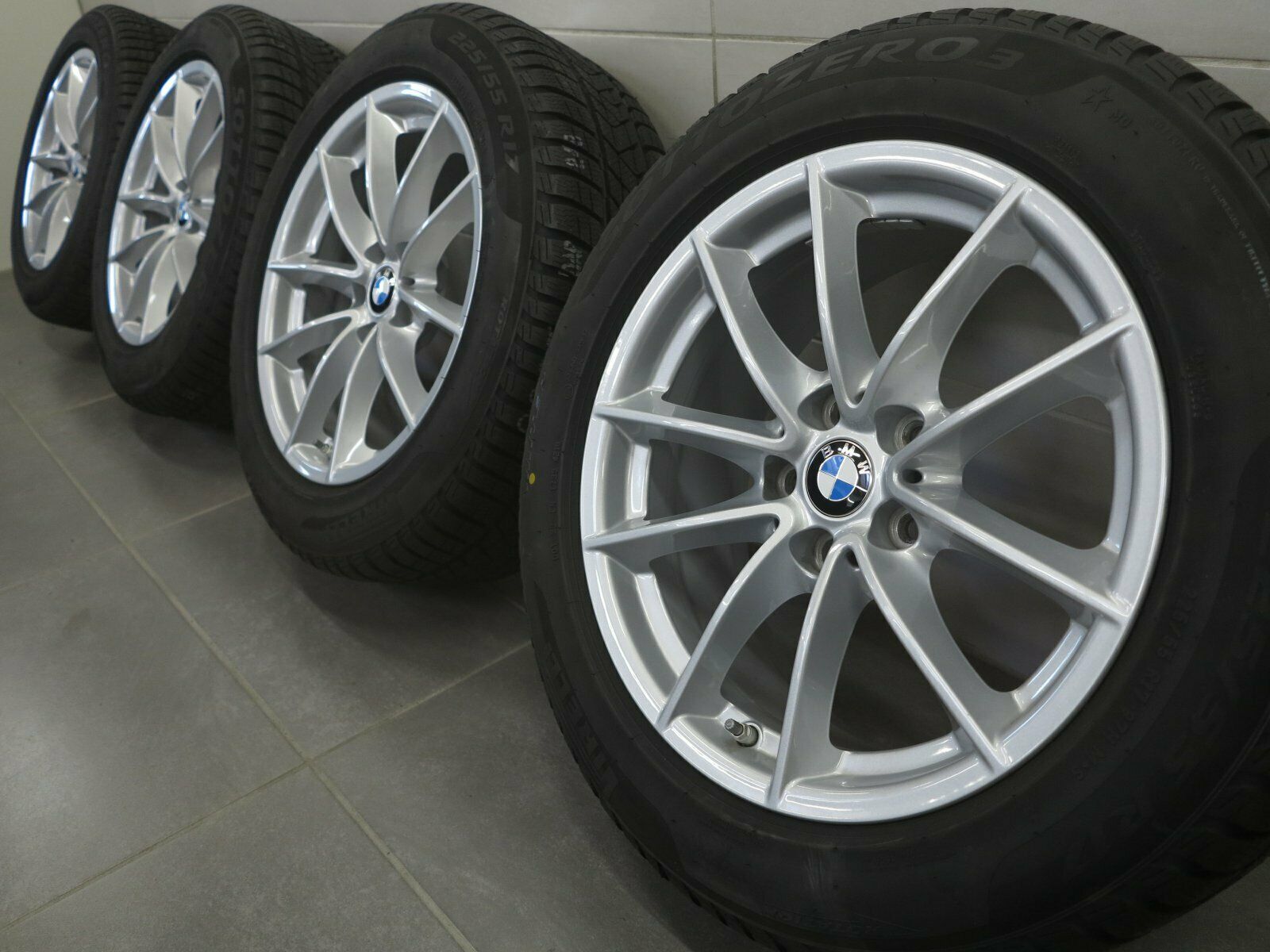 17 pouces roues d'hiver d'origine BMW Série 5 G30 G31 Jantes 618 Jantes en aluminium 6868217