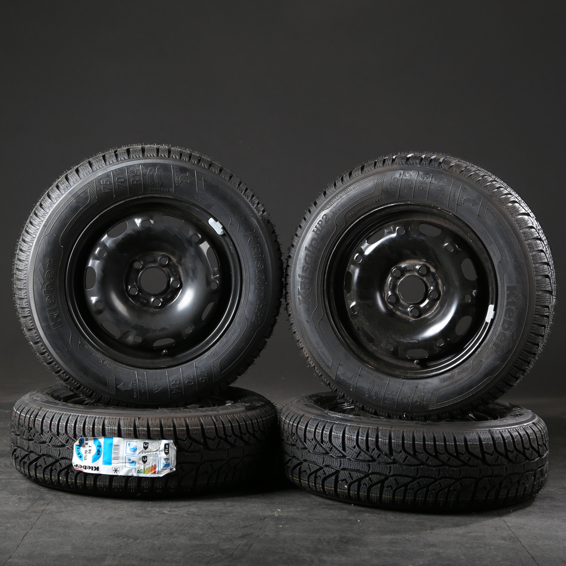 14 inch winter wheels Seat Ibiza 6J Toledo NH 6Q0601027AC winter tires