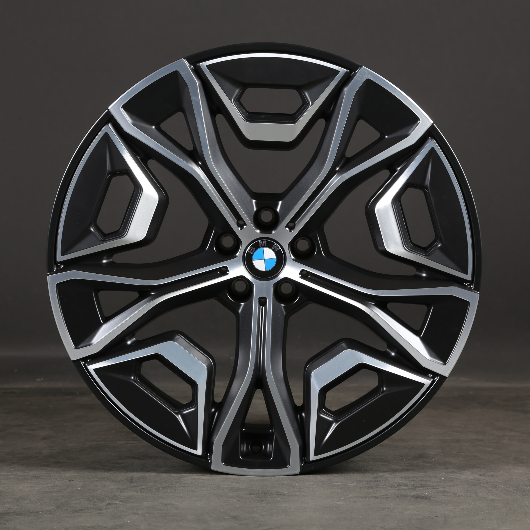 Originele 22-inch BMW iX i20 lichtmetalen velgen Styling 1021 Frozen Midnight 36115A02659