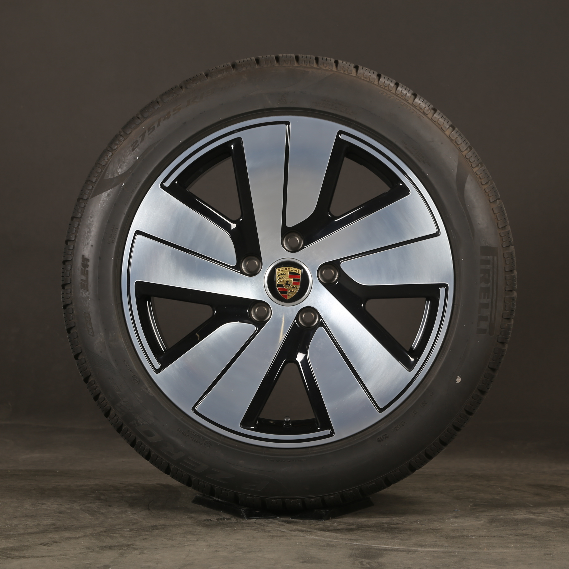 19 pouces roues d'hiver d'origine Porsche Taycan 9J1601025B pneus d'hiver
