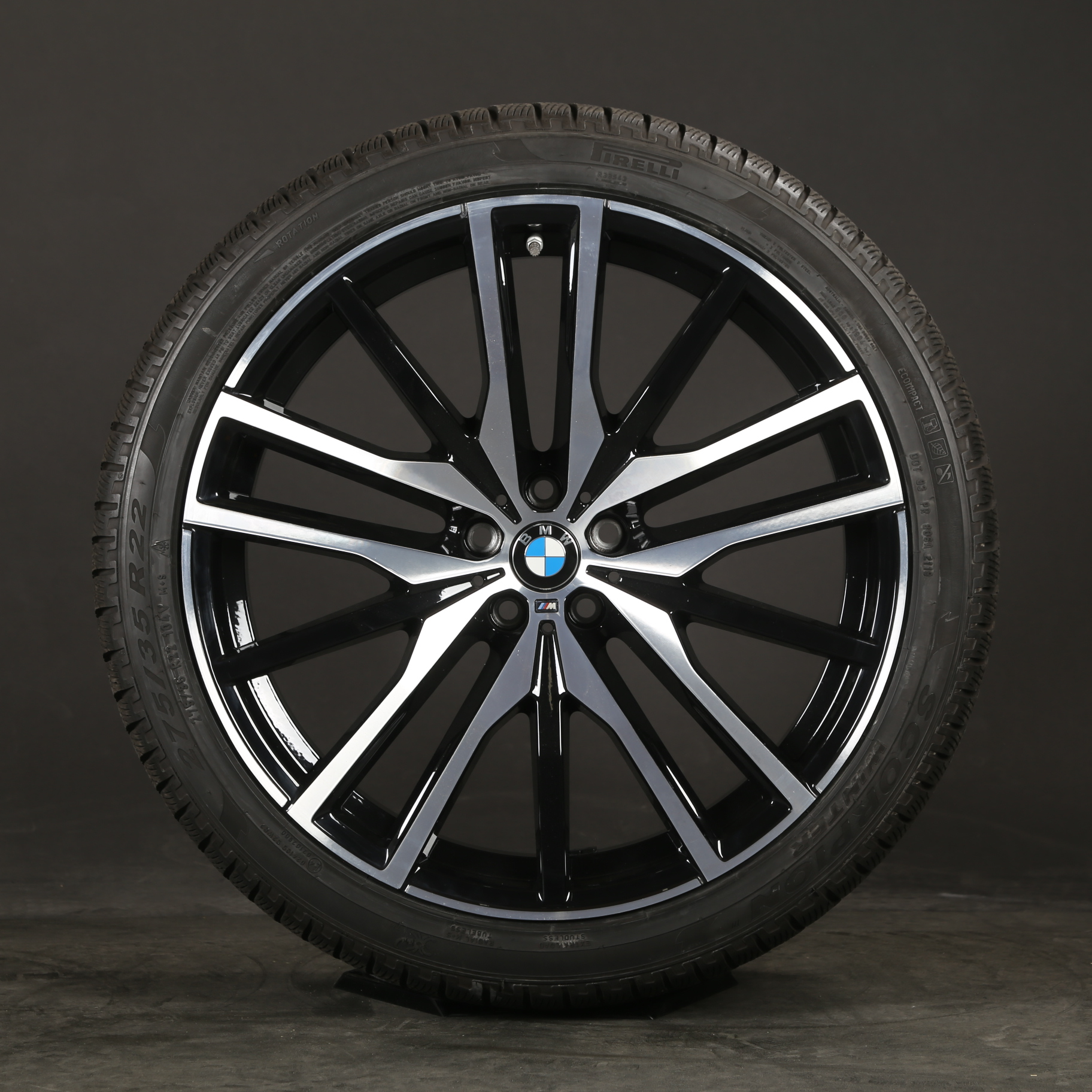 BMW X5 G05 X6 G06 22 pulgadas ruedas de invierno M742 8090013 8090014 742M Neumáticos de invierno