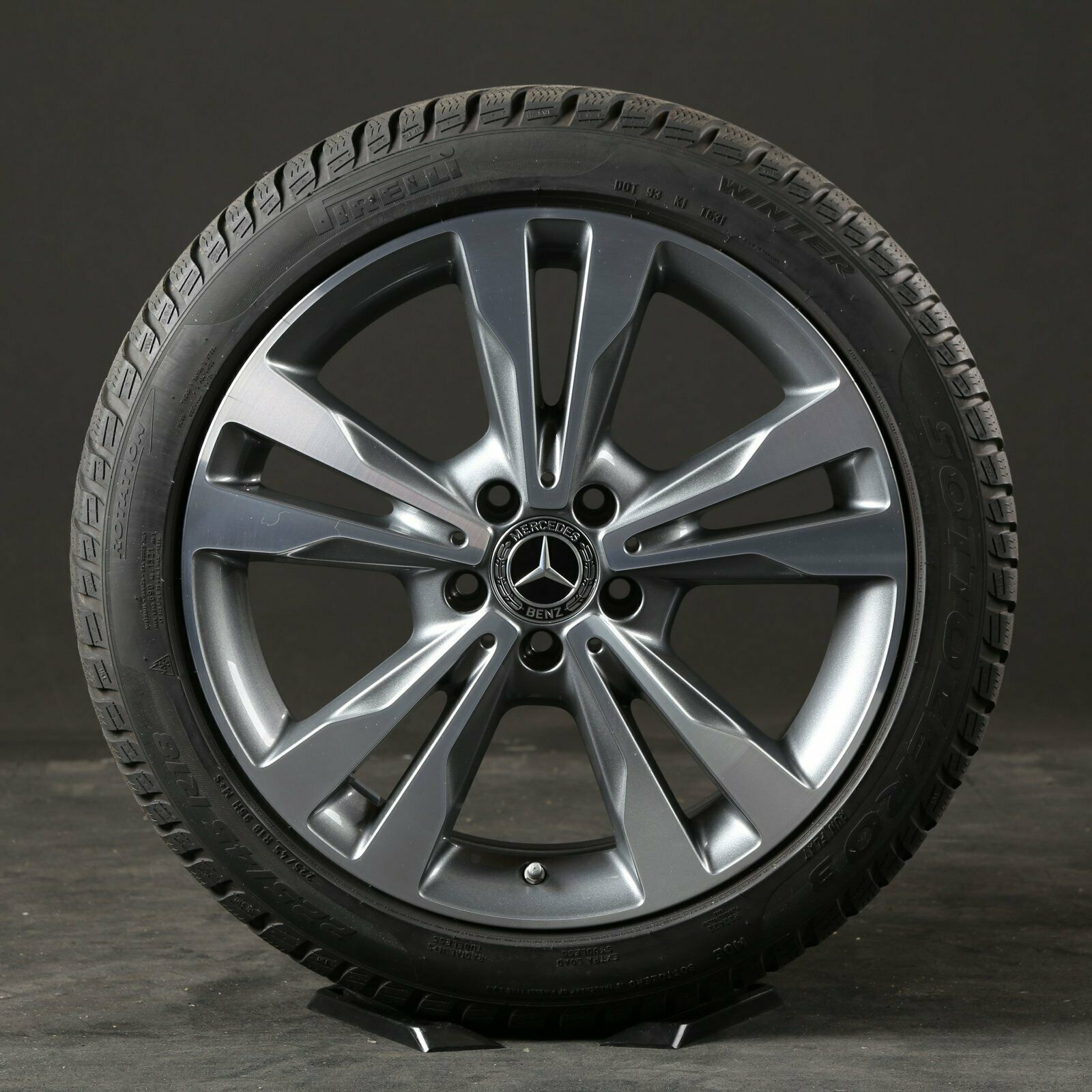 neumáticos de invierno de 18 pulgadas originales Mercedes Clase C W205 S205 A205 A2054012802