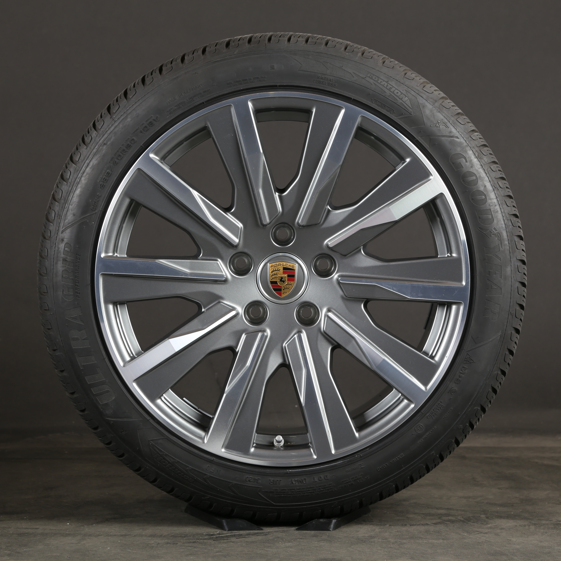 20 pouces roues d'hiver d'origine Porsche Taycan 9Y 9J1601025L pneus d'hiver