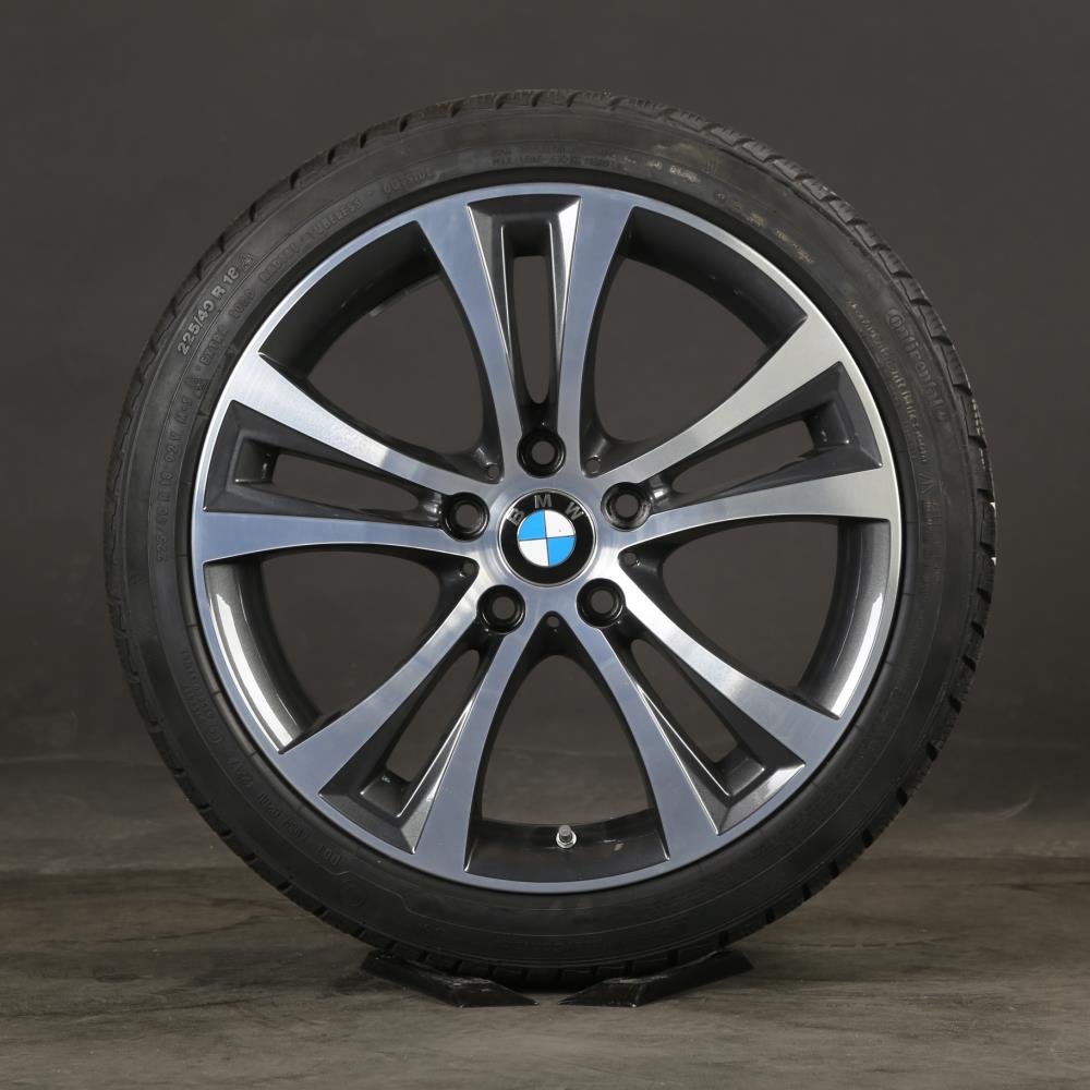 18 pouces roues d'hiver BMW Série 1 F20 F21 Série 2 F22 F23 6796210 jantes d'origine 384