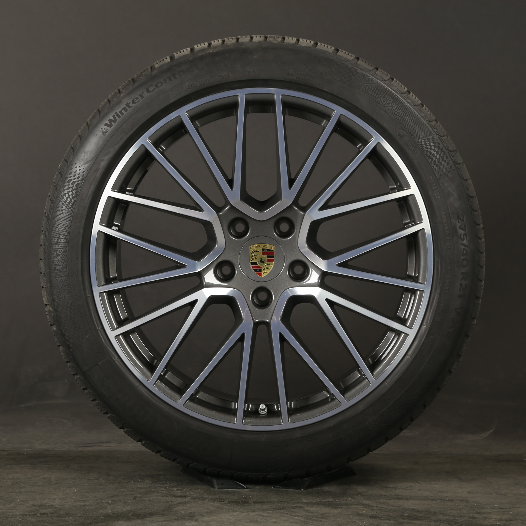 21 pouces roues d'hiver Porsche Cayenne Coupé E3 9YB RS Spyder 9Y3601025AC