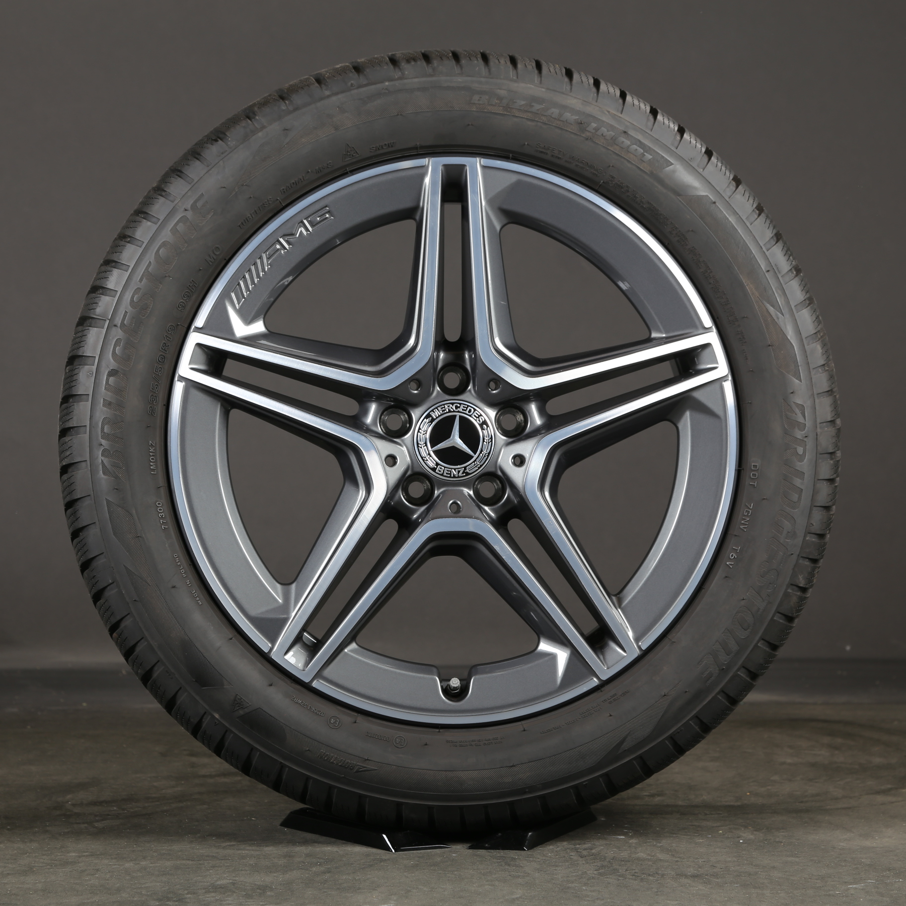 19 pouces roues d'hiver d'origine Mercedes GLB X247 GLA H247 AMG jantes A2474011500