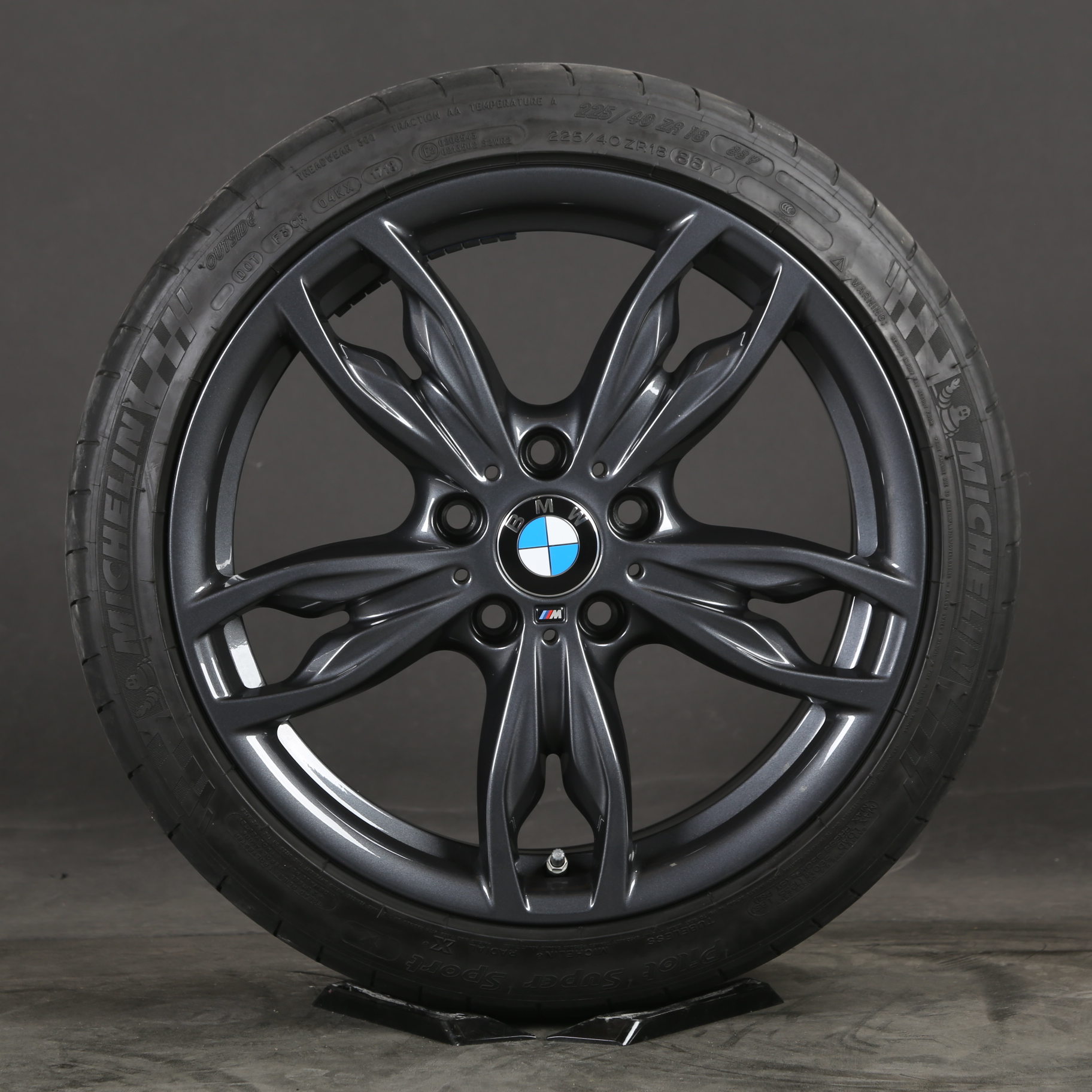 18 pouces roues d'été d'origine BMW Série 1 F20 F21 Série 2 F22 F23 7847413 7847414 M436