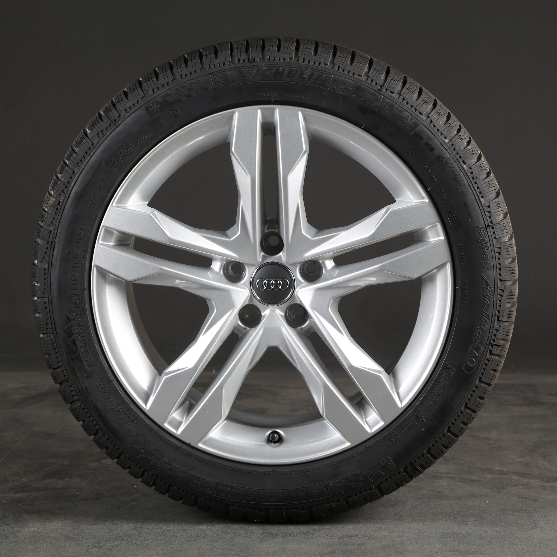 18 inch winter wheels original Audi A4 Allroad 8W B9 8W9601025B S-Line