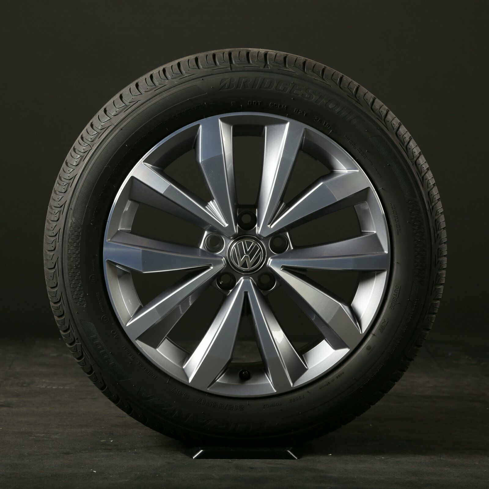 17 inch zomerwielen origineel VW T-Roc Mayfield 2GA601025B velgen lichtmetalen velgen