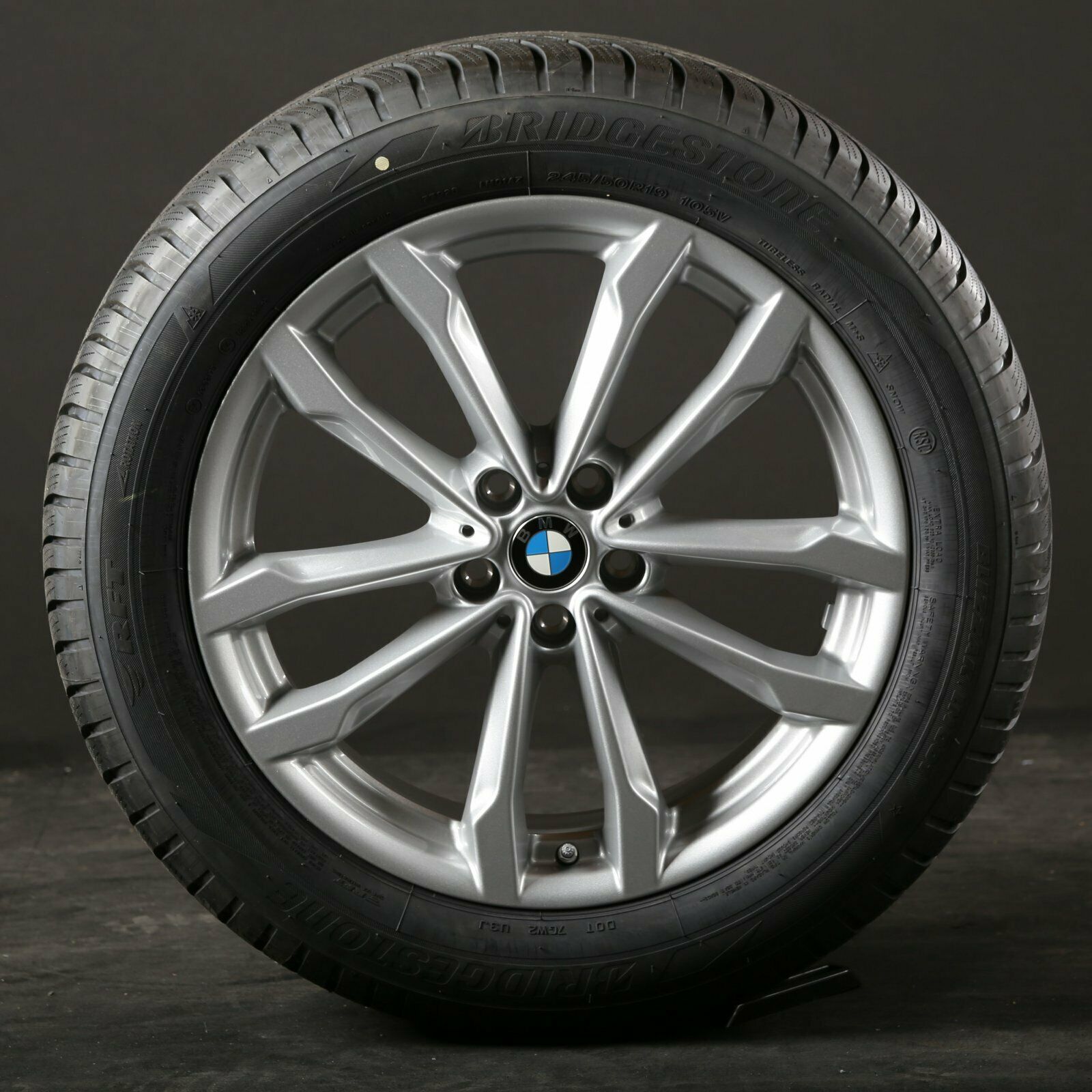 19 tommer fælge originale BMW X3 G01 X4 G02 6877325 vinterhjul 691 alufælge