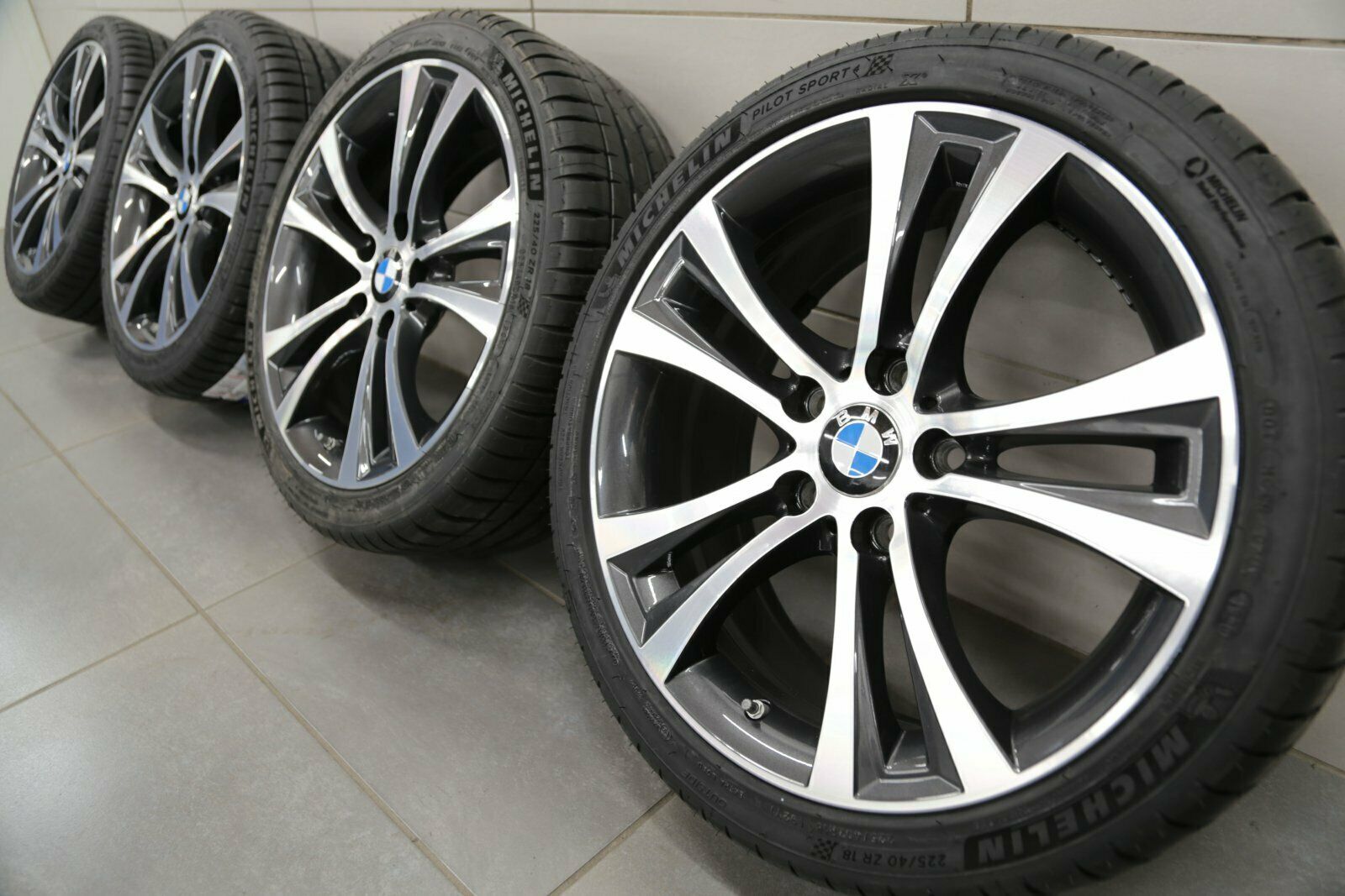18 pouces roues d'été originales BMW Série 1 F20 F21 Série 2 F22 F23 Style 384 6796210
