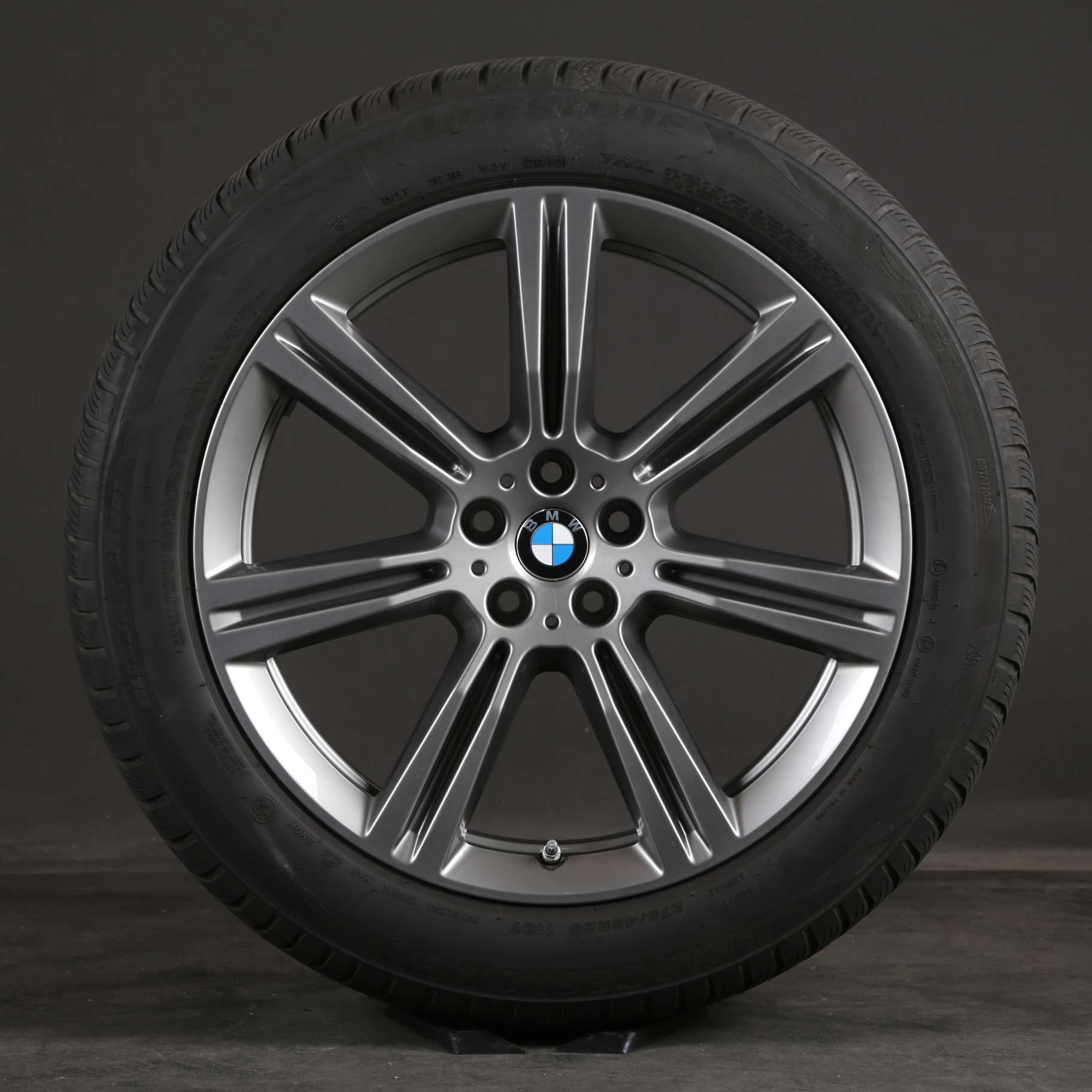 20 pouces original BMW X5 X6 G05 G06 roues d'hiver 736 6883753 pneus d'hiver