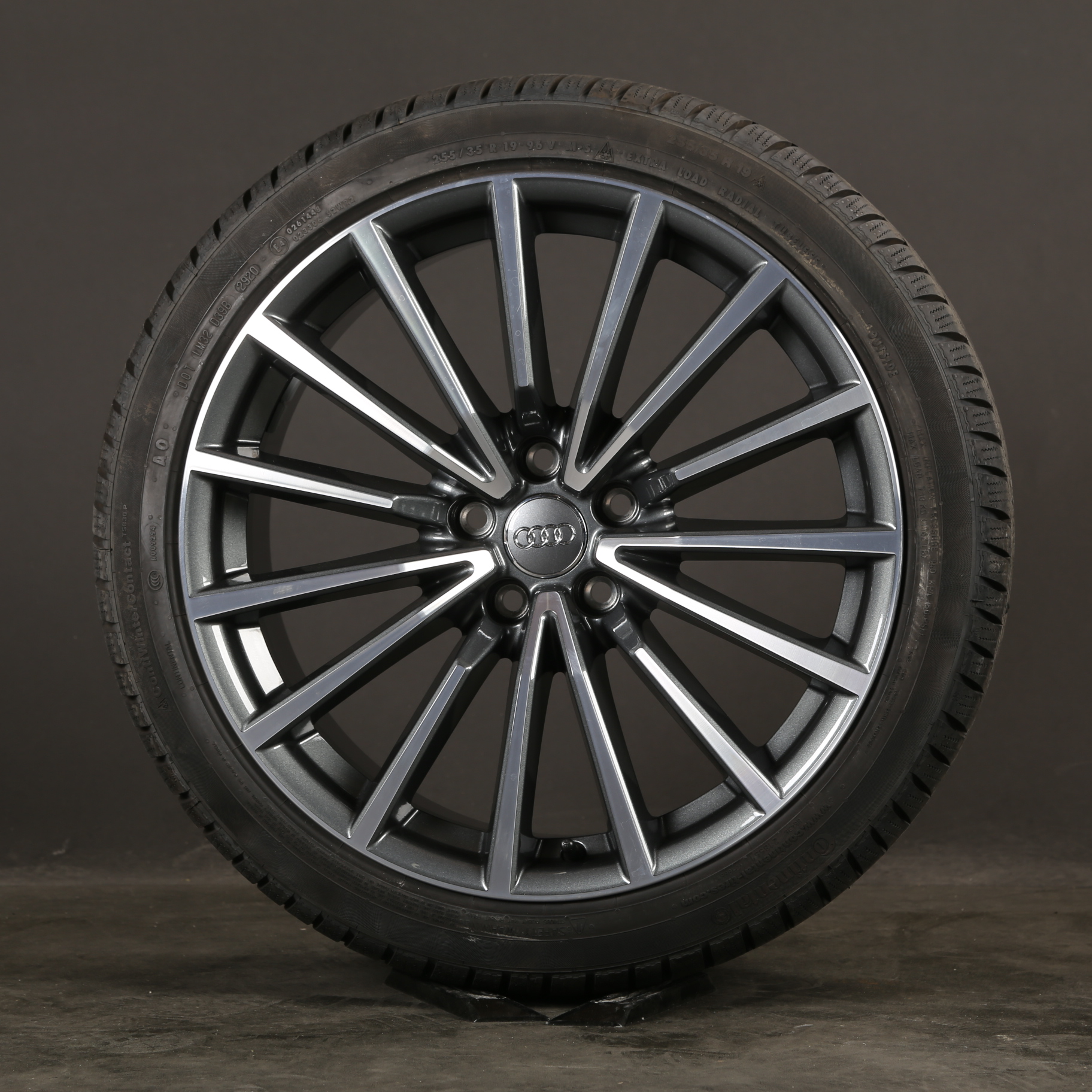 19 pouces roues d'hiver d'origine Audi A5 S5 F57 F5 8W0601025AN S-Line pneus d'hiver