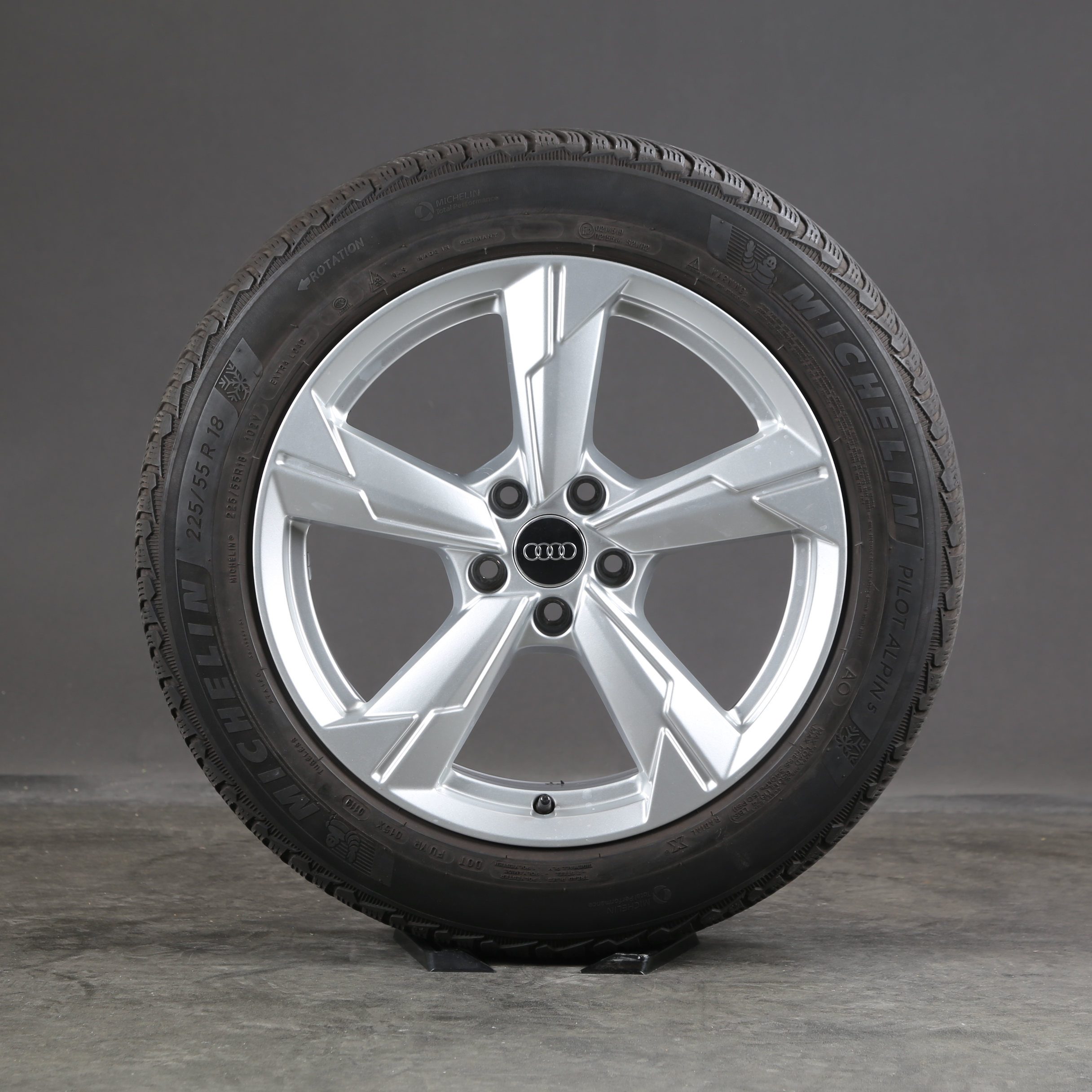18 inch winter wheels original Audi A6 S6 4K C8 4K0601025D winter tires