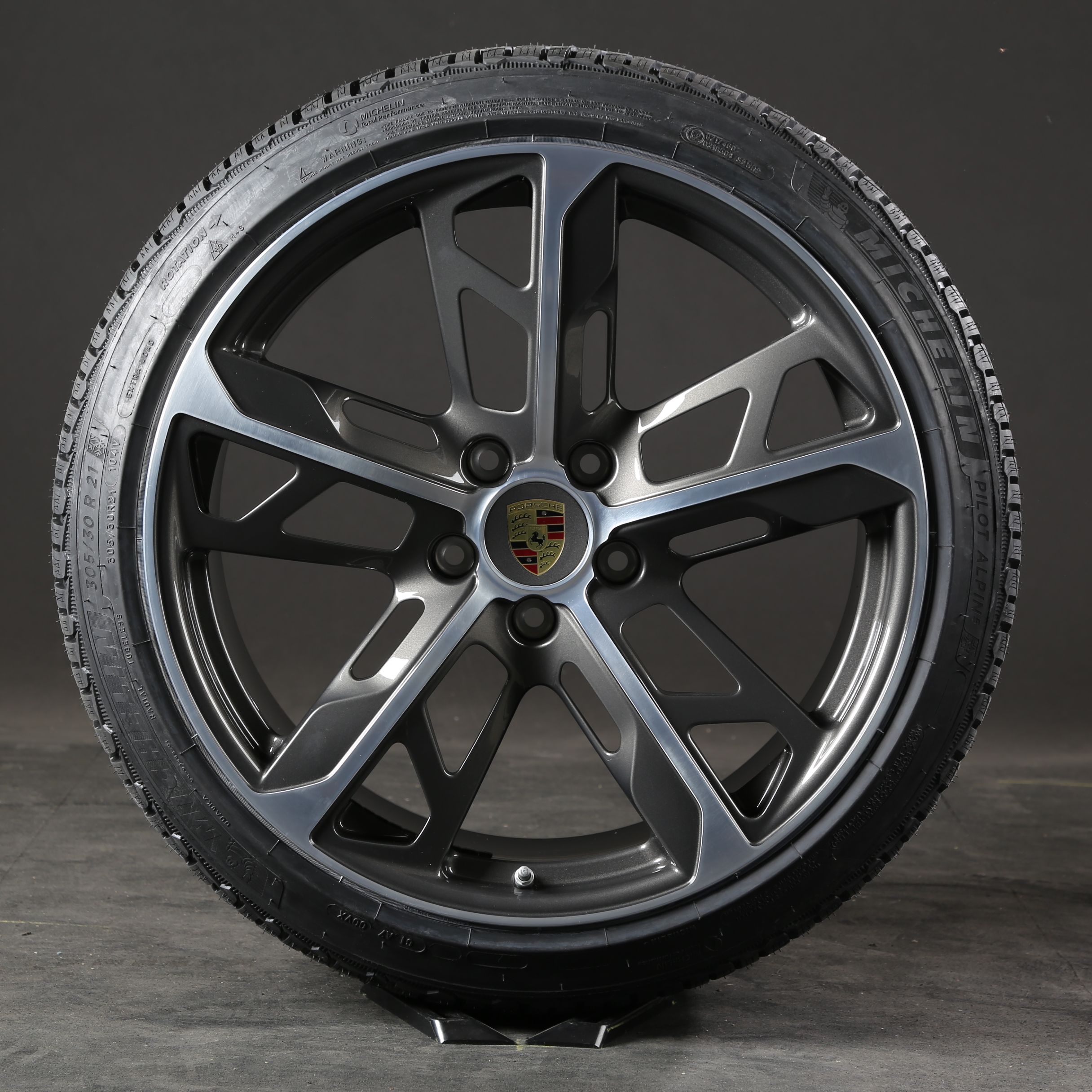 Porsche Taycan + Cross roues d'hiver 21 pouces 9J1601025AL 9J1601025AM NEUF