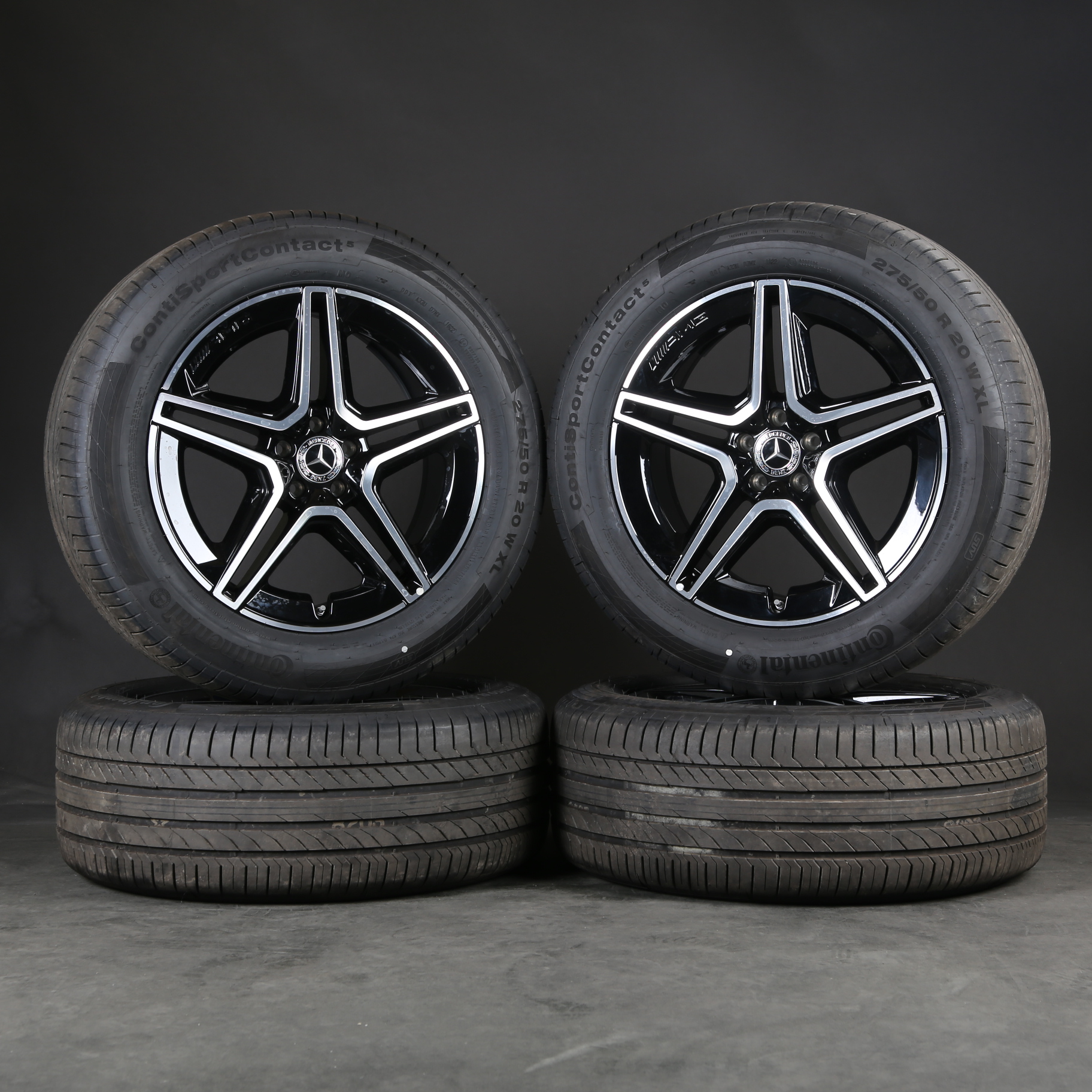 20 pouces roues d'été d'origine Mercedes GLE AMG C167 V167 A1674013200