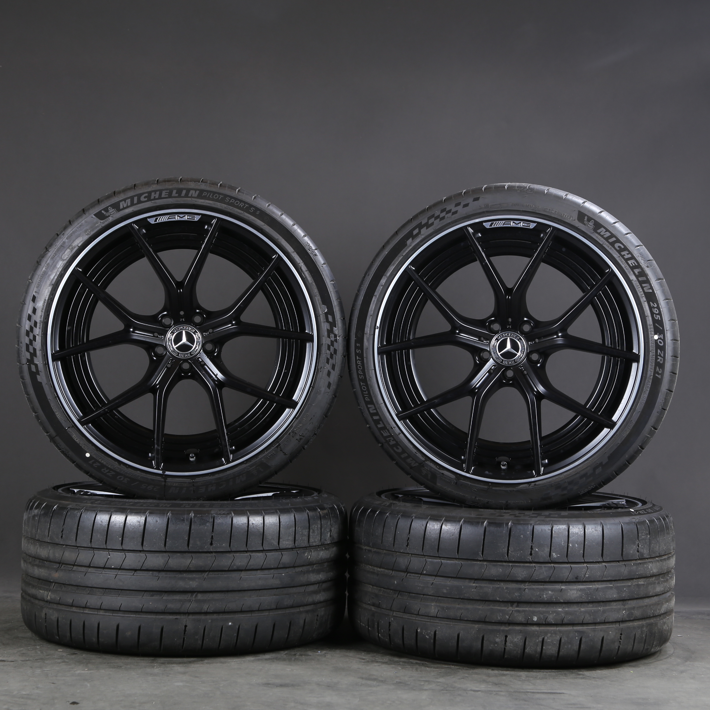 Llantas de verano de 21 pulgadas originales Mercedes AMG GT C192 A1924011100 neumáticos de verano