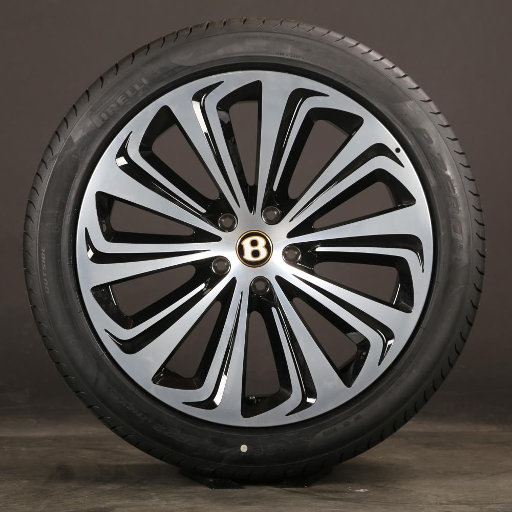 22 inch originele Bentley Bentayga 4V zomerwielen 36A601025S zomerbanden