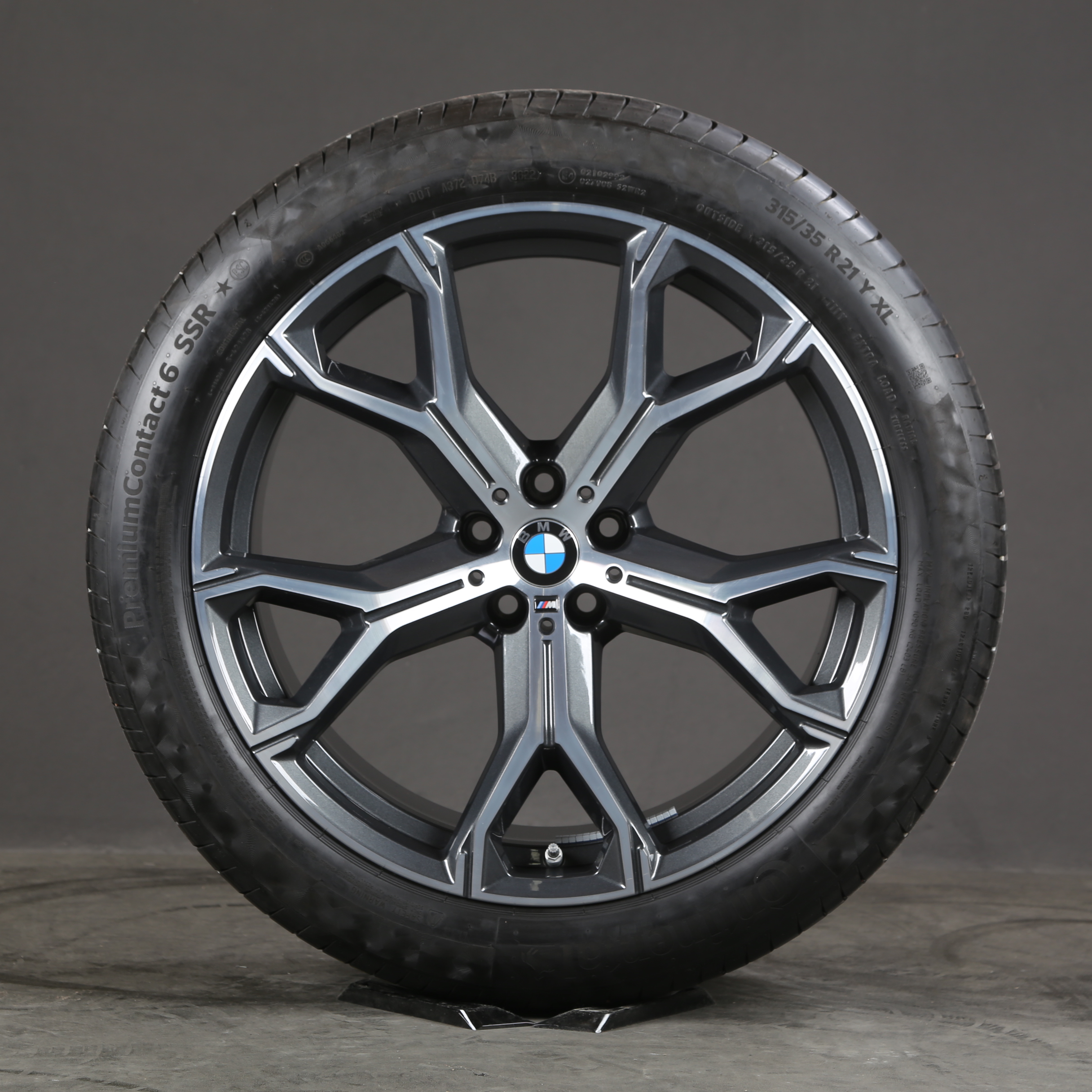 21 inch summer wheels original BMW X5 X6 G05 G06 8071998 M741 741M summer tires
