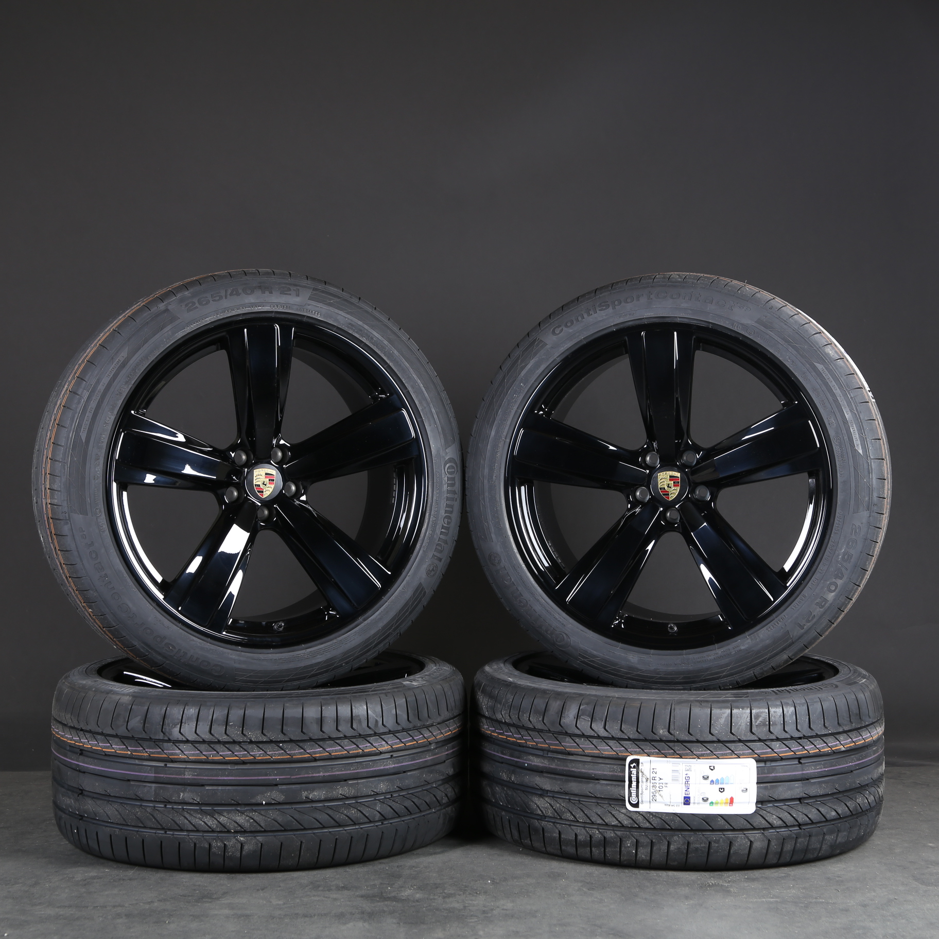 21 pouces roues d'été originales Porsche Macan III 95B 95B601025FE 95B601025FF NEUF