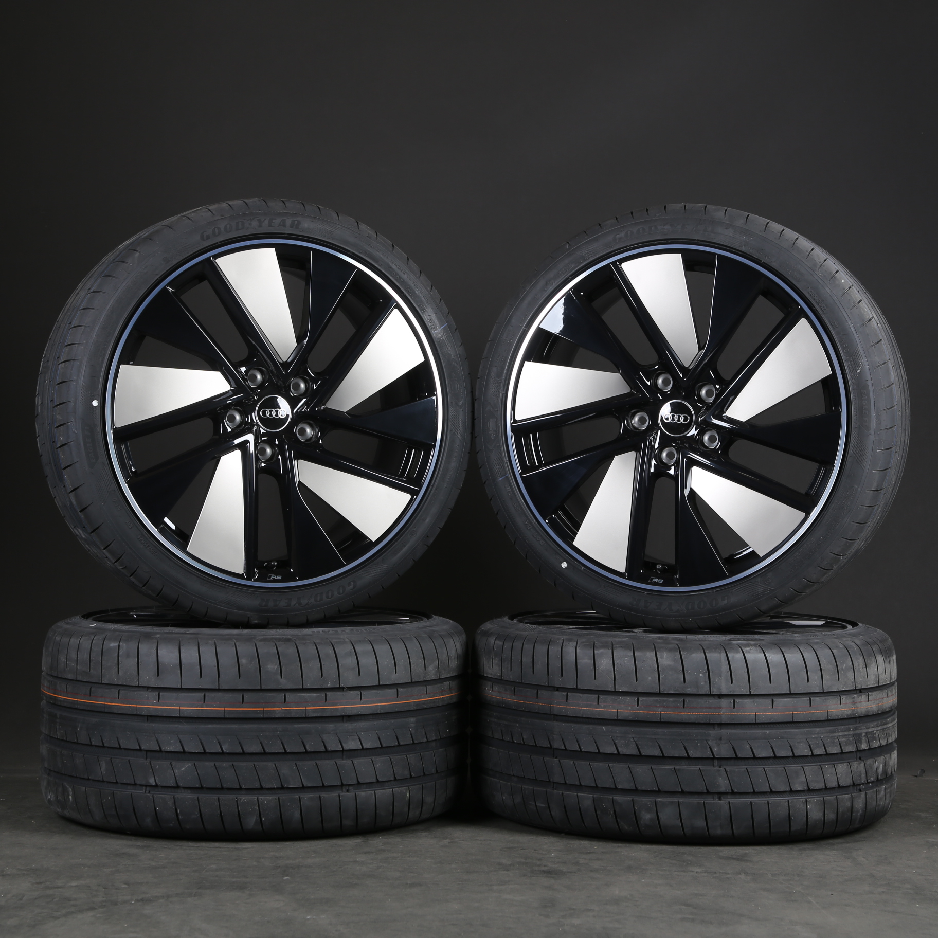 Audi e-tron GT + RS 21 pouces roues d'été originales 4J3601025J pneus d'été