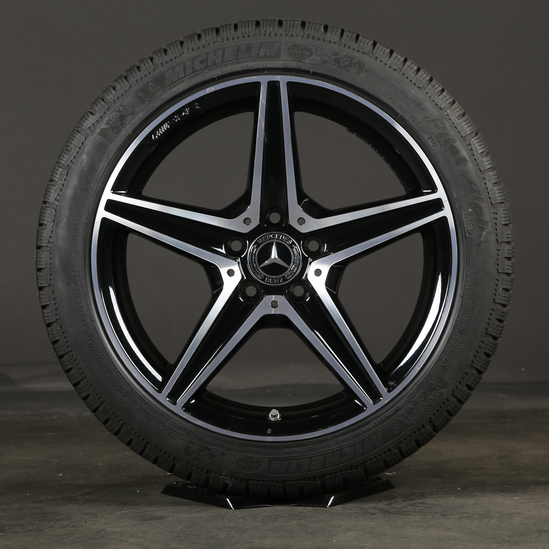 18-inch winterwielen origineel Mercedes C43 C450 AMG W205 S205 A2054014800