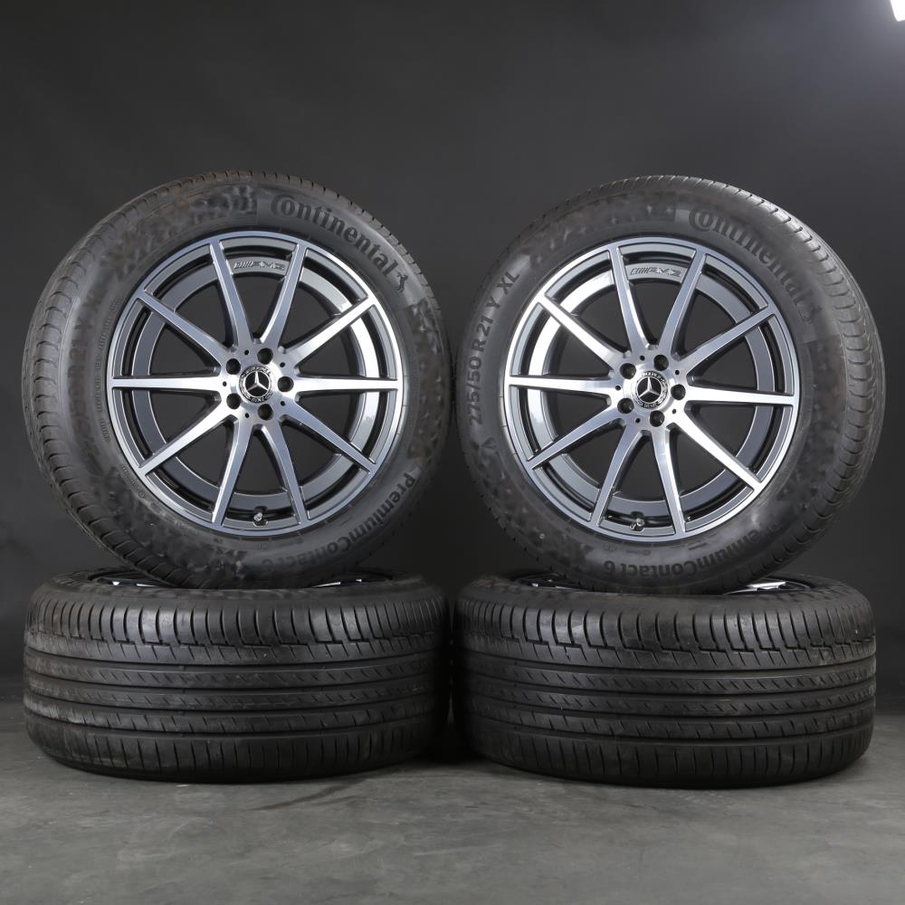 Llantas de verano de 21 pulgadas originales Mercedes GLS63 AMG A1674018100 neumáticos de verano
