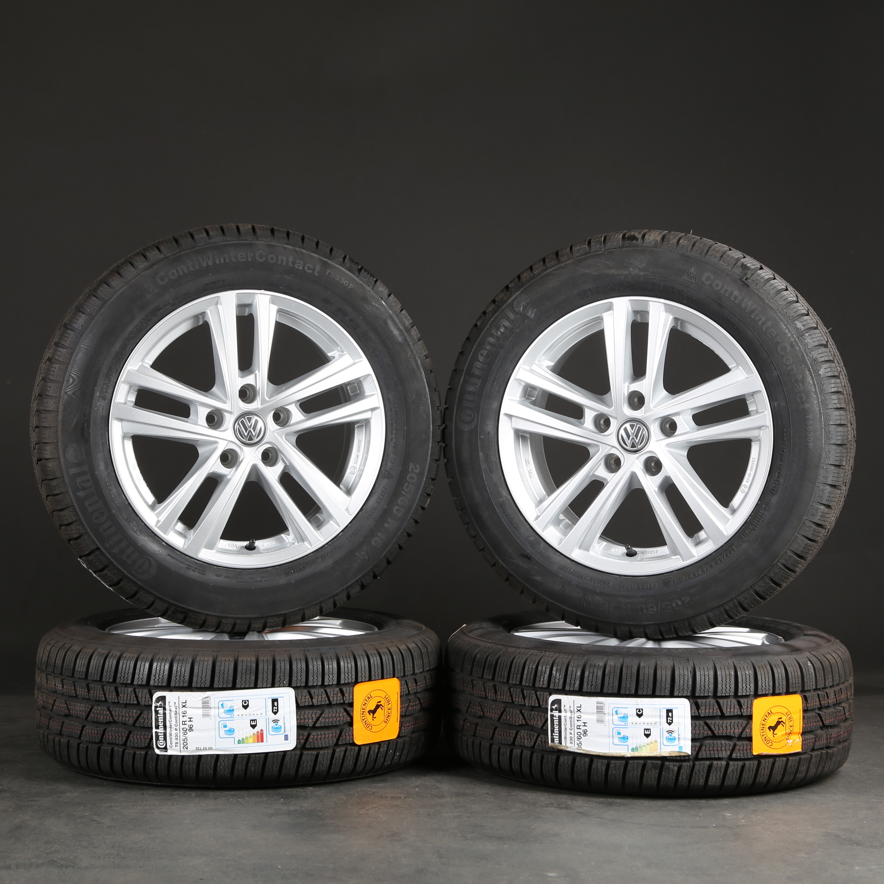 Neumáticos de invierno 16 pulgadas VW Sharan 7N 7N5071496E KBA 51097 Llantas de invierno NUEVO