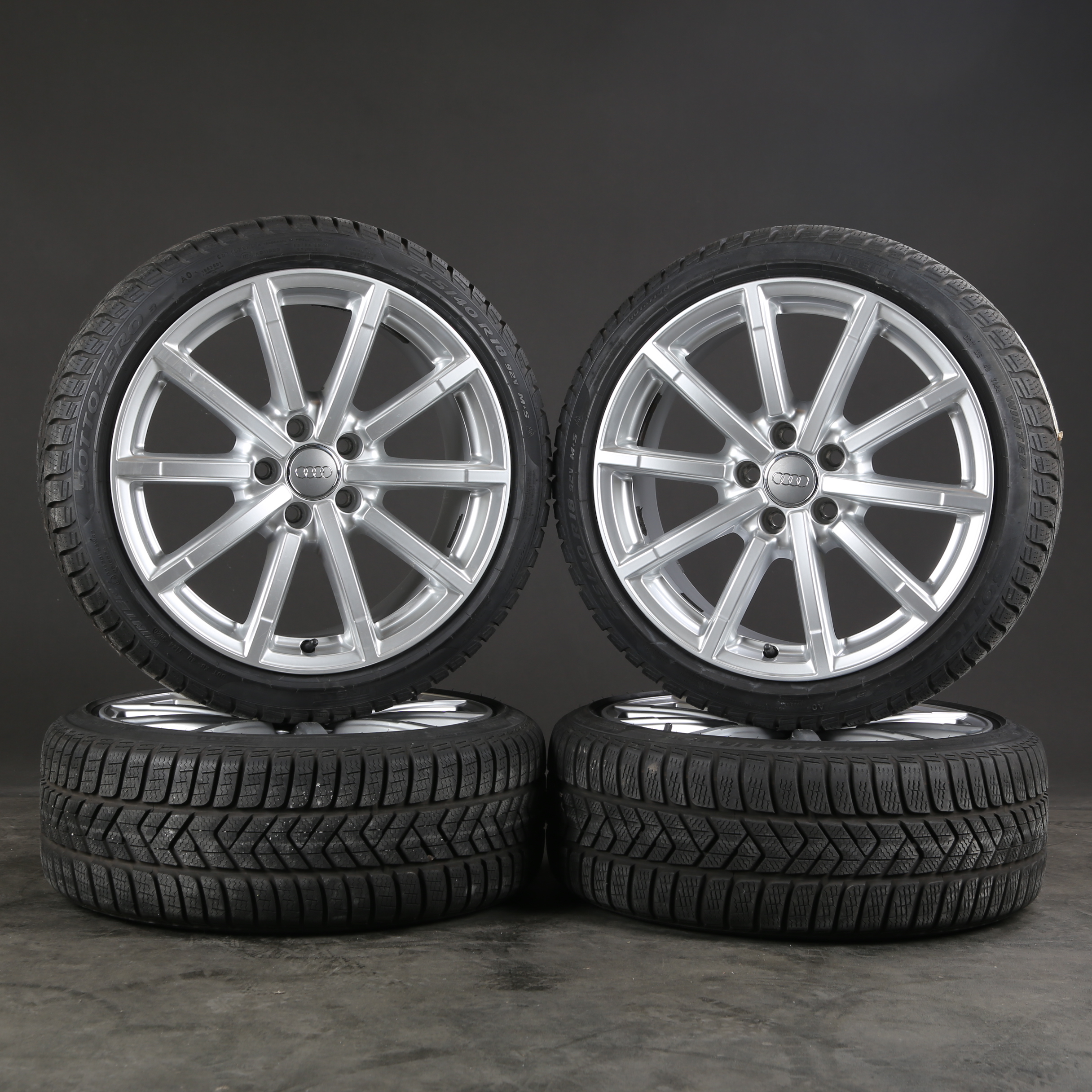 18 pouces roues d'hiver original Audi A3 S3 8V 8V0601025AR pneus d'hiver