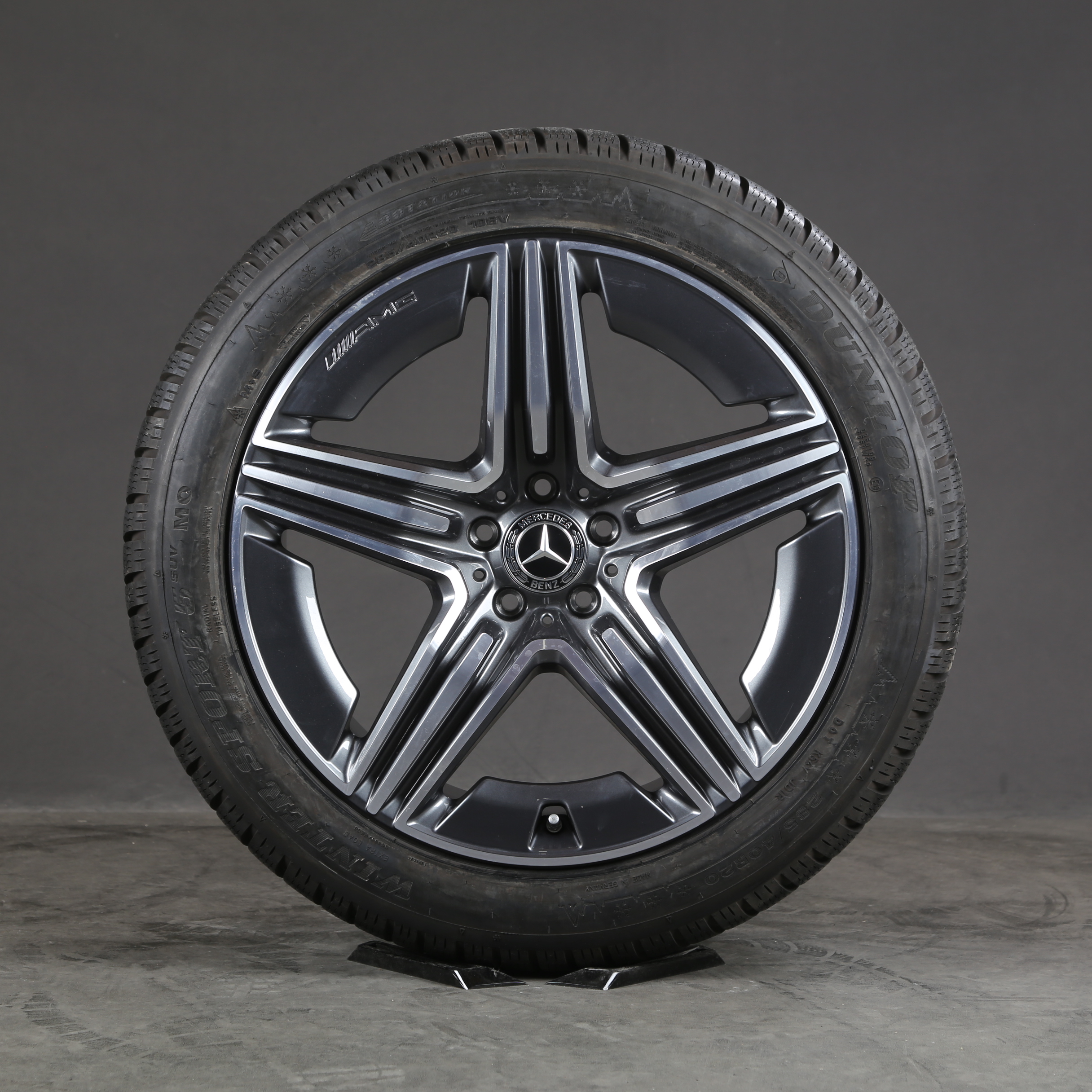 20 tommer vinterhjul originale Mercedes GLC X254 C254 A2544010600 Vinterdæk