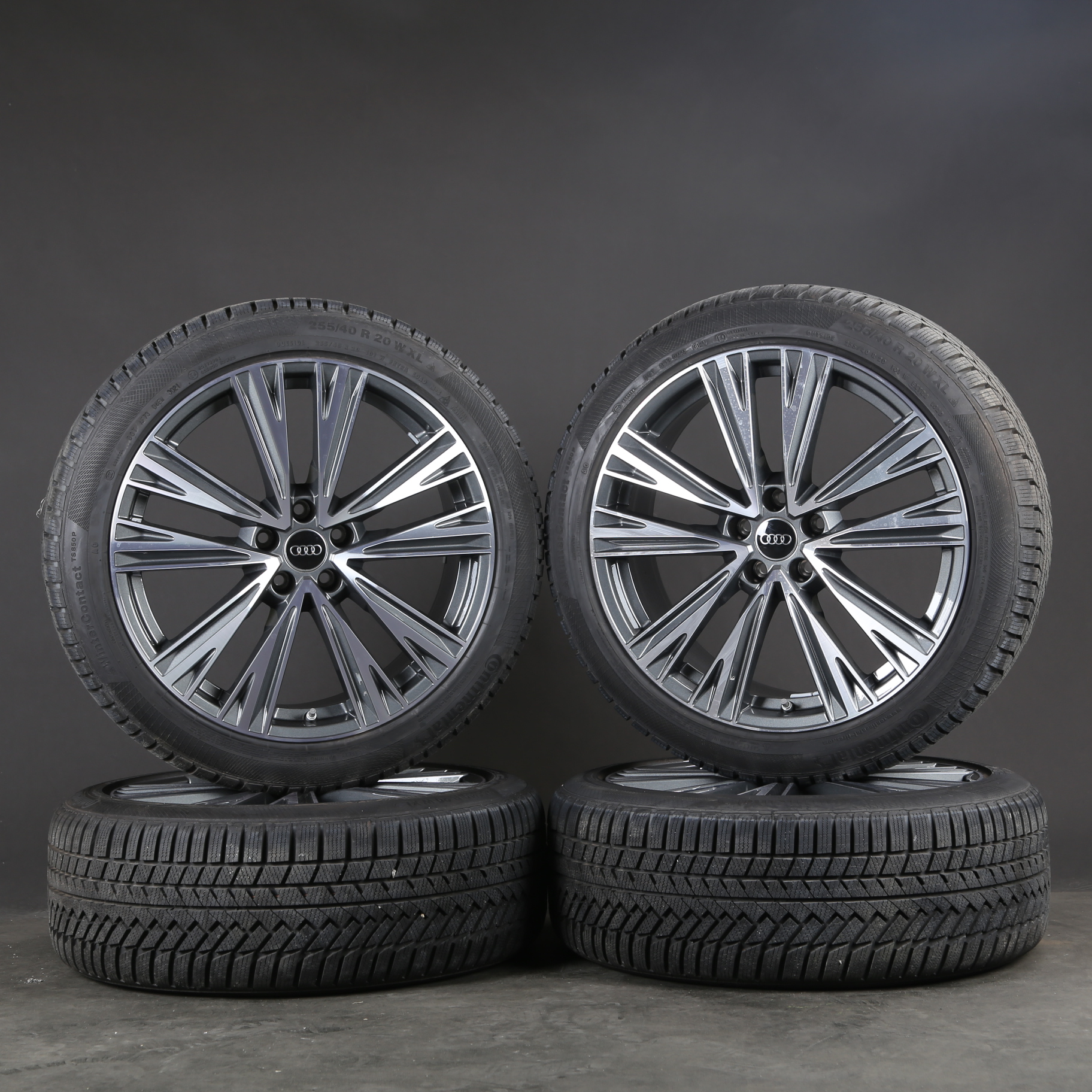 20 pouces roues d'hiver d'origine Audi A6 S6 4K F2 C8 S-Line 4K0601025J pneus d'hiver