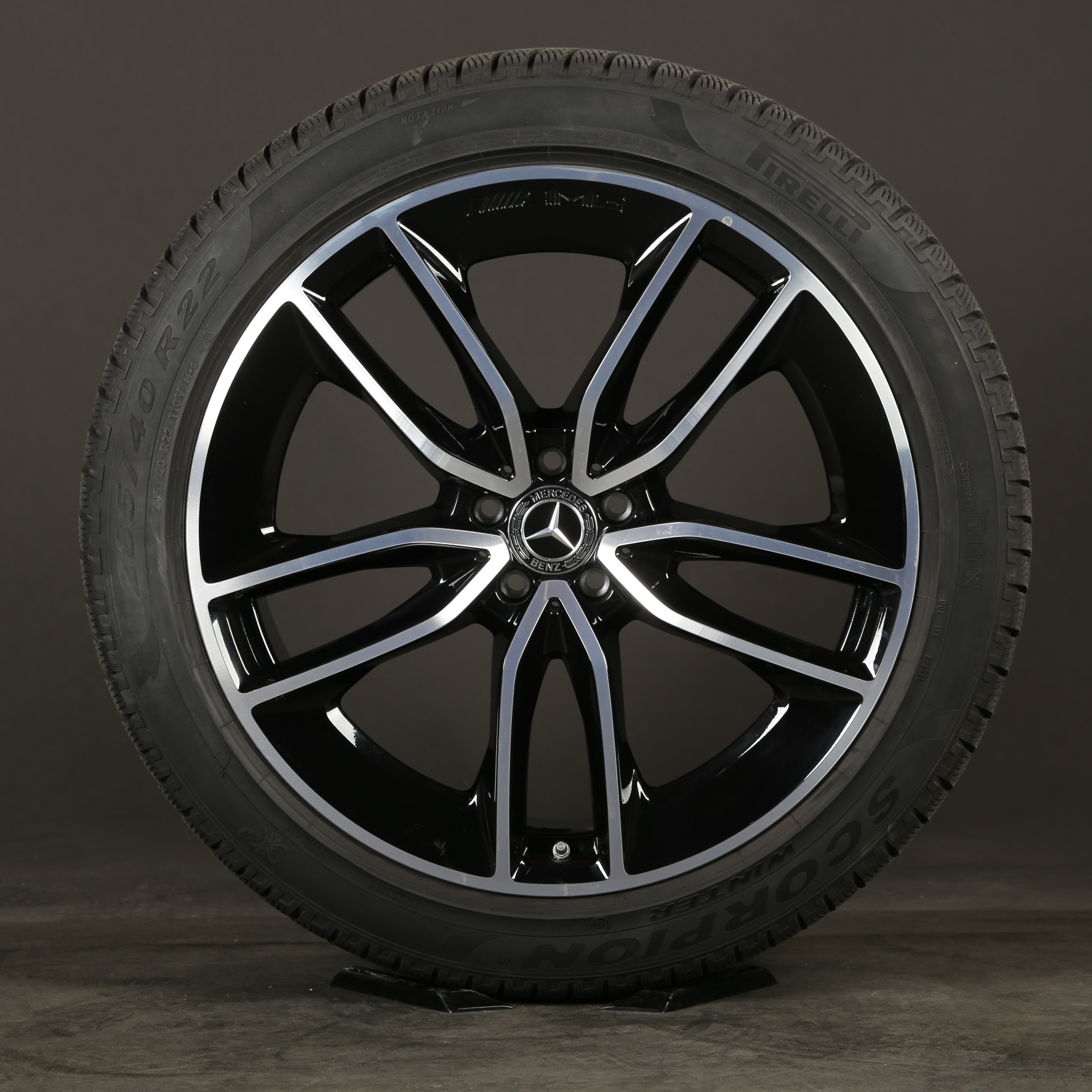 22 pouces roues d'hiver d'origine Mercedes AMG GLE V167 A16740136