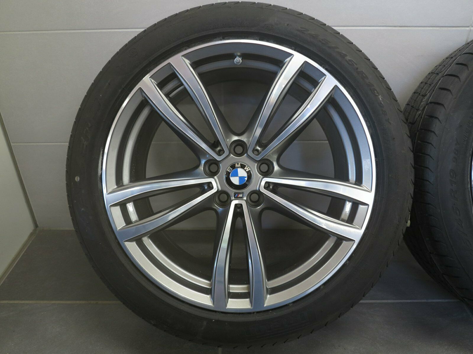19-inch zomerwielen originele BMW 7-serie G11 G12 6-serie GT G32 M647 lichtmetalen velgen 7850579