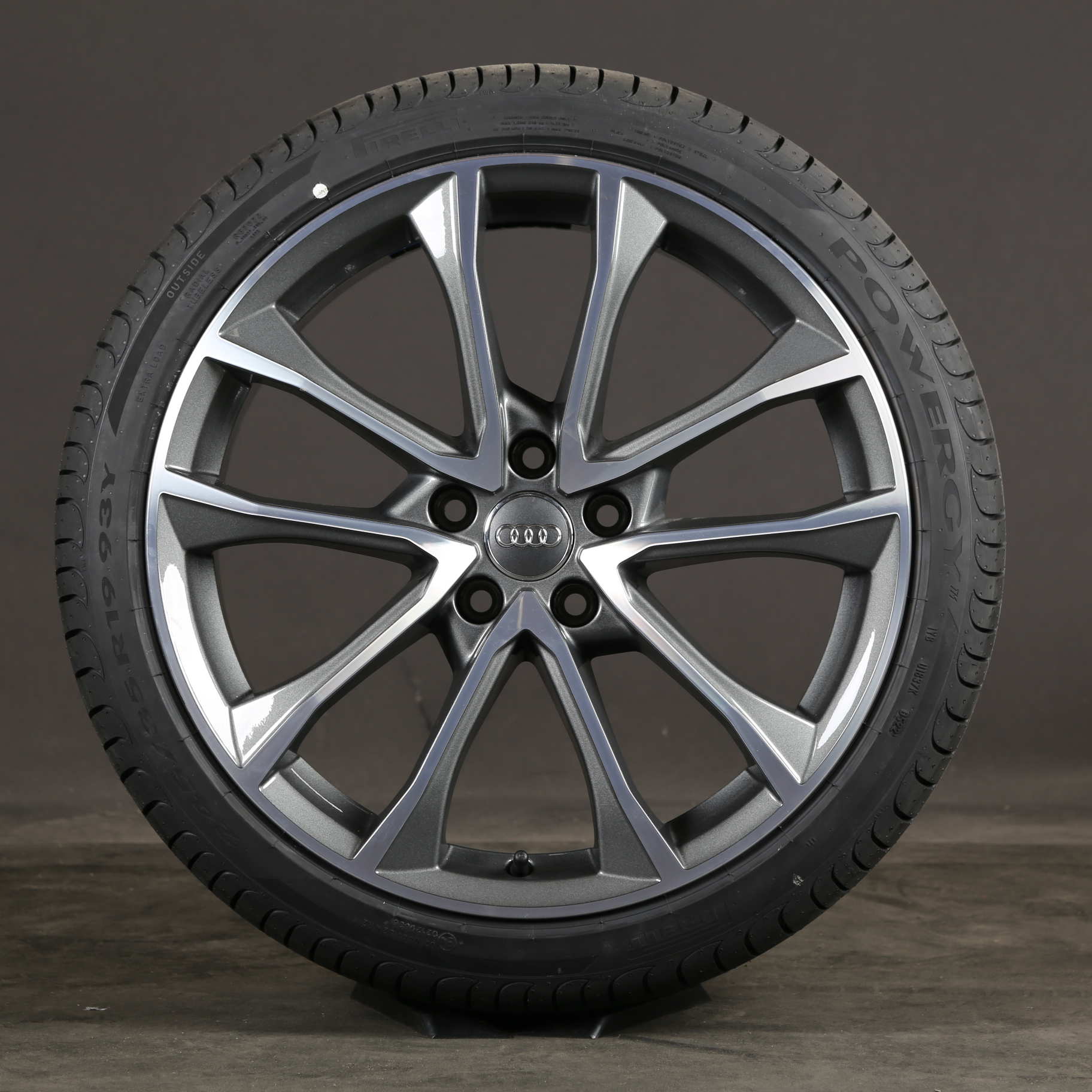 19 pouces Audi A5 S5 S4 8W B9 originales S-Line roues d'été 8W0601025BF pneus d'été