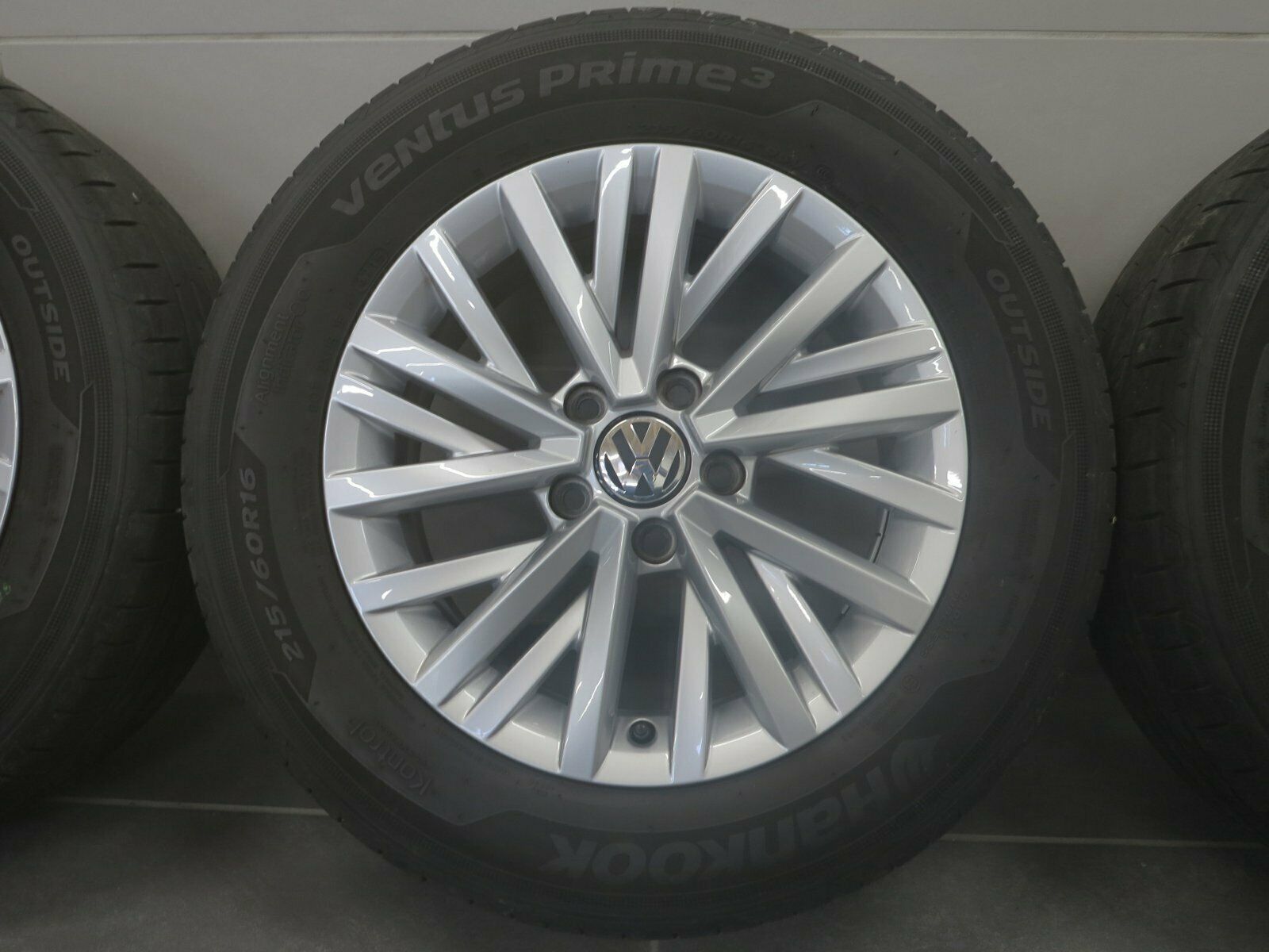 16 pouces roues d'été d'origine VW T-Roc A11 2GA601025 Chester jantes en aluminium