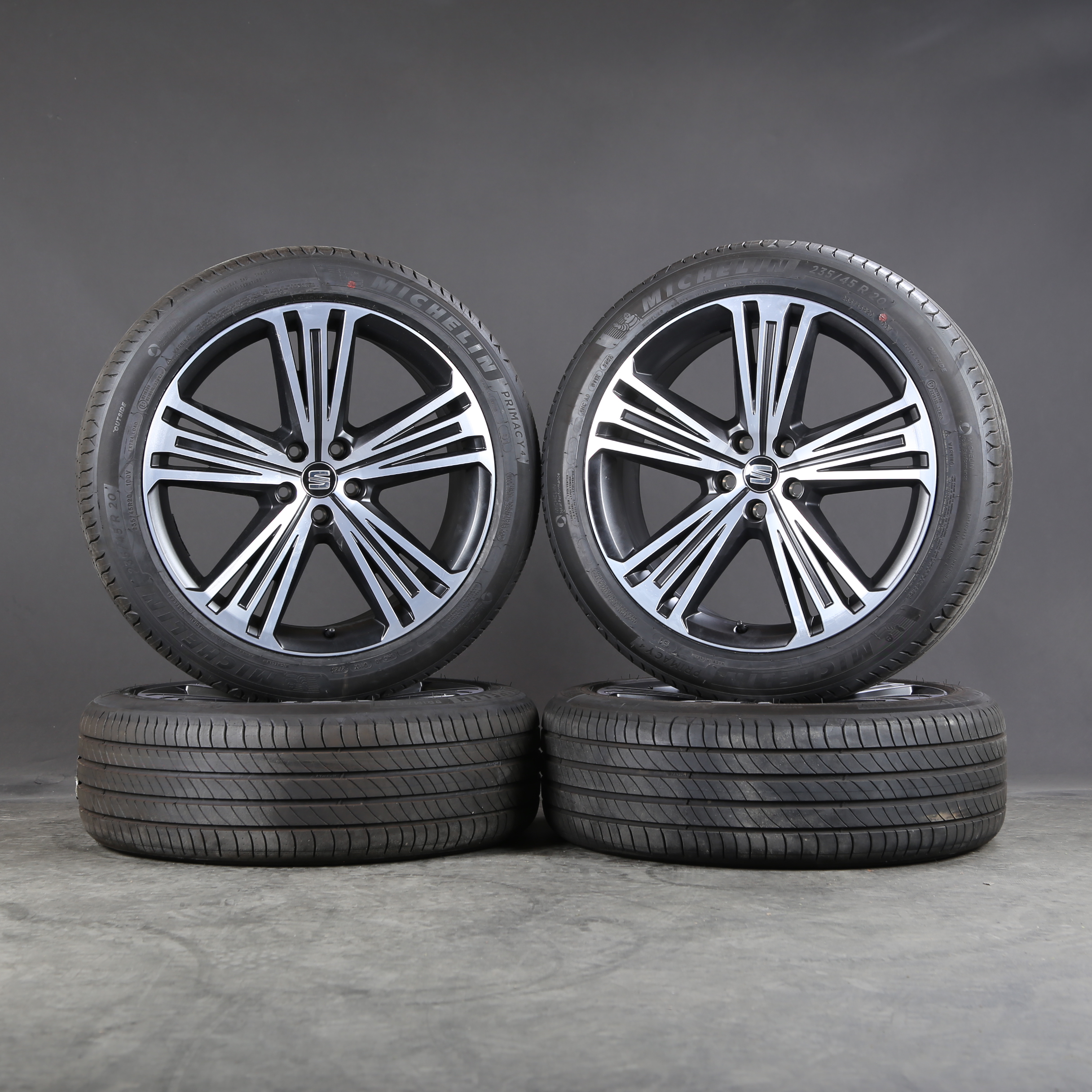 Neumáticos de verano Seat Tarraco Supreme 5FJ601025B originales de 20 pulgadas