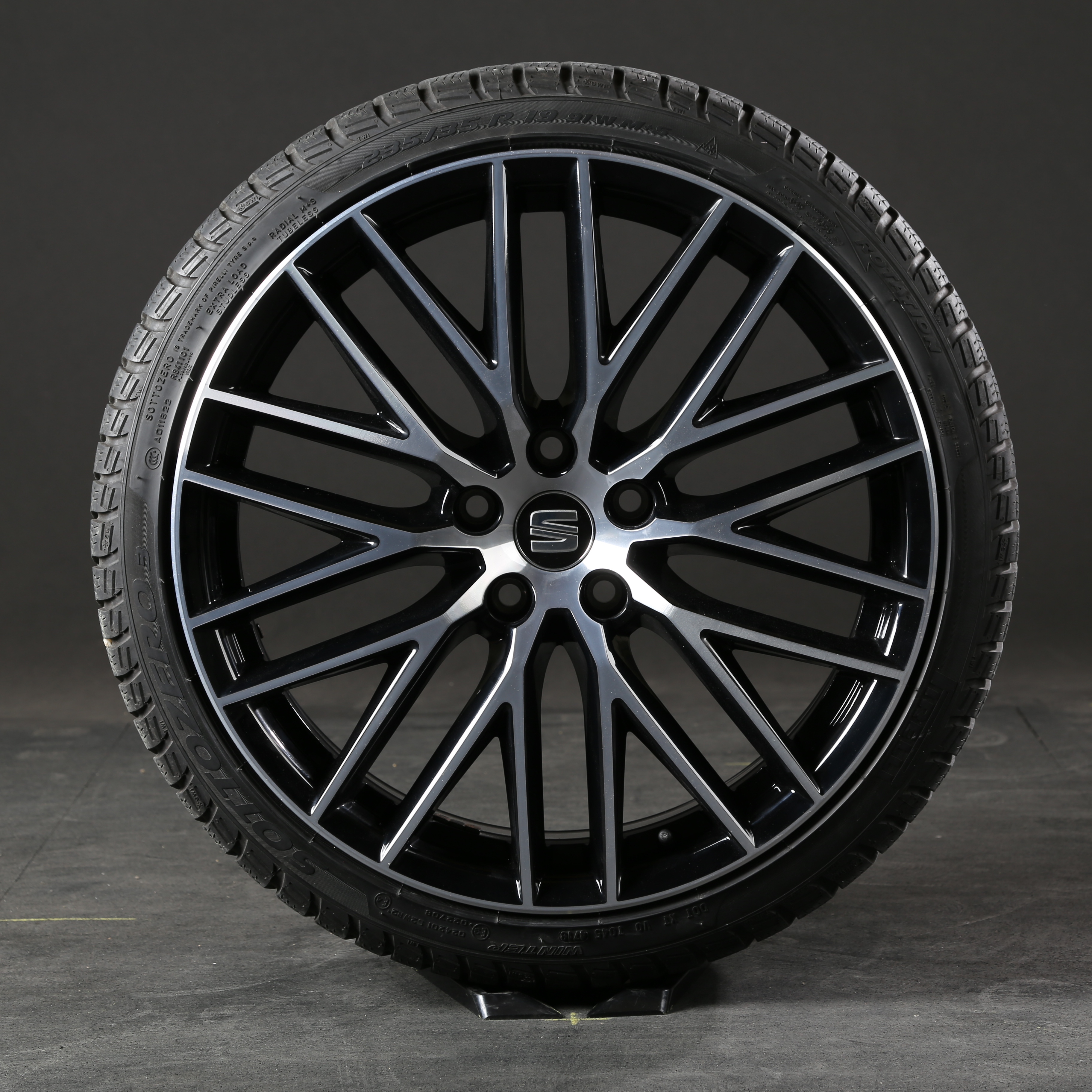 llantas de invierno de 19 pulgadas originales Seat Leon FR Cupra Performance Alloy Wheel 5F0071490A