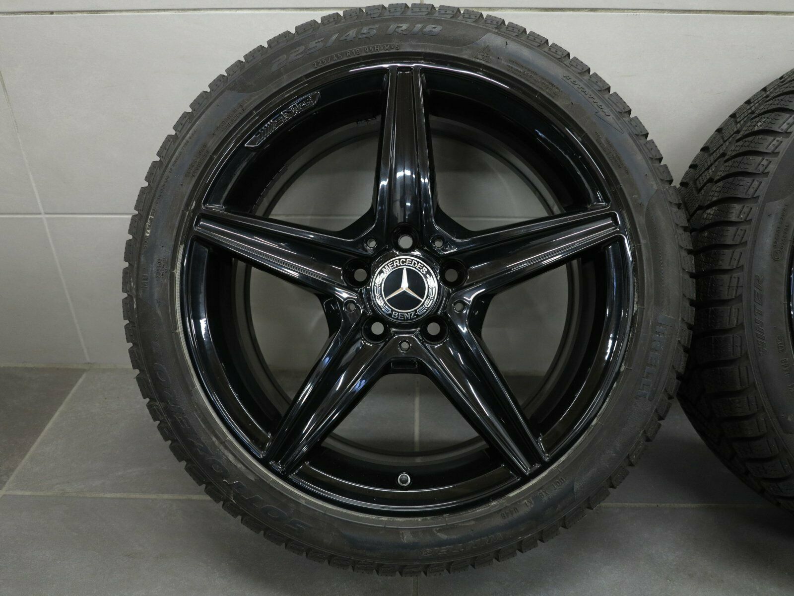 18-inch winterwielen origineel Mercedes C-Klasse AMG W205 S205 C205 A2054011100