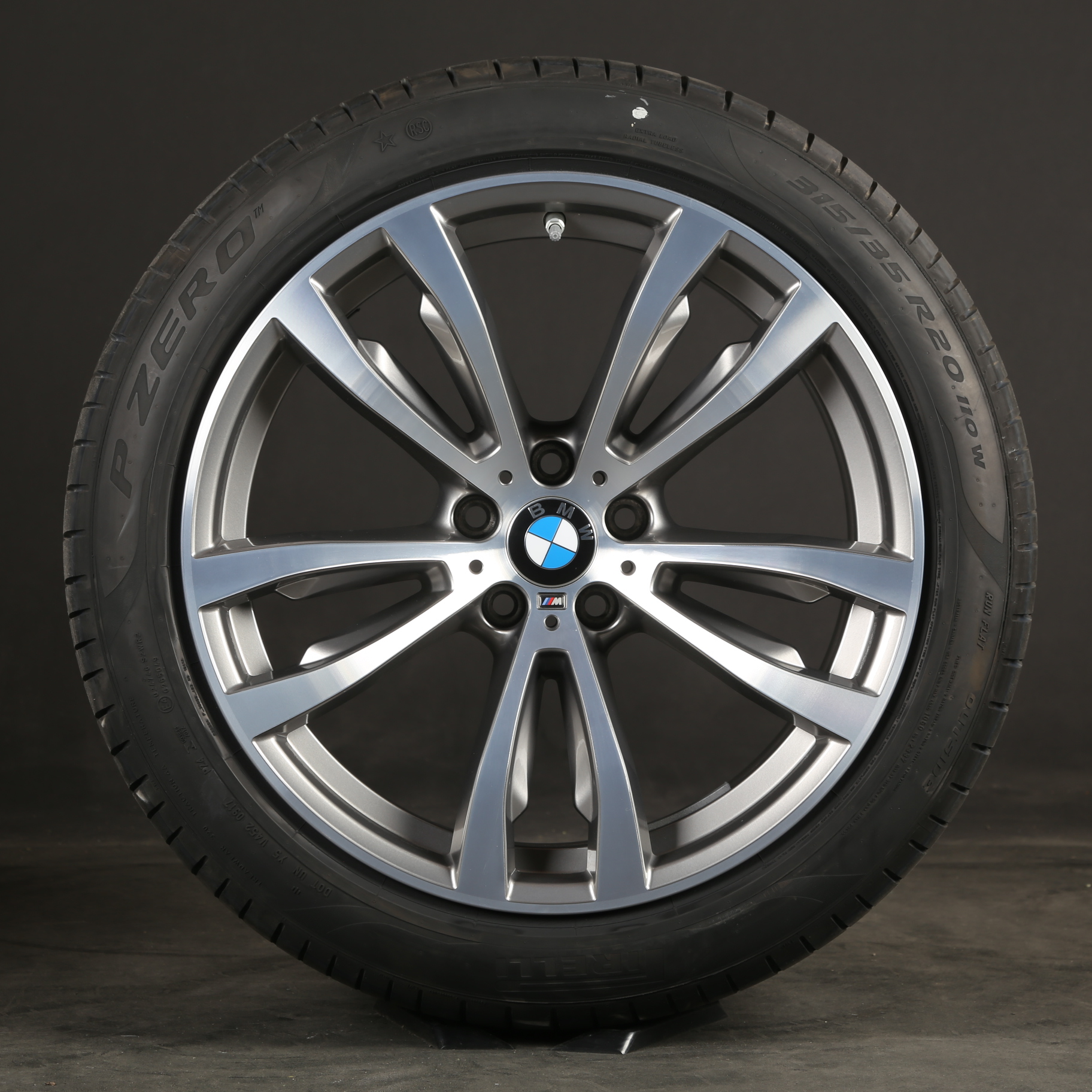 20 pouces original BMW X5 F15 X6 F16 roues d'été M469 7846790 469M pneus d'été