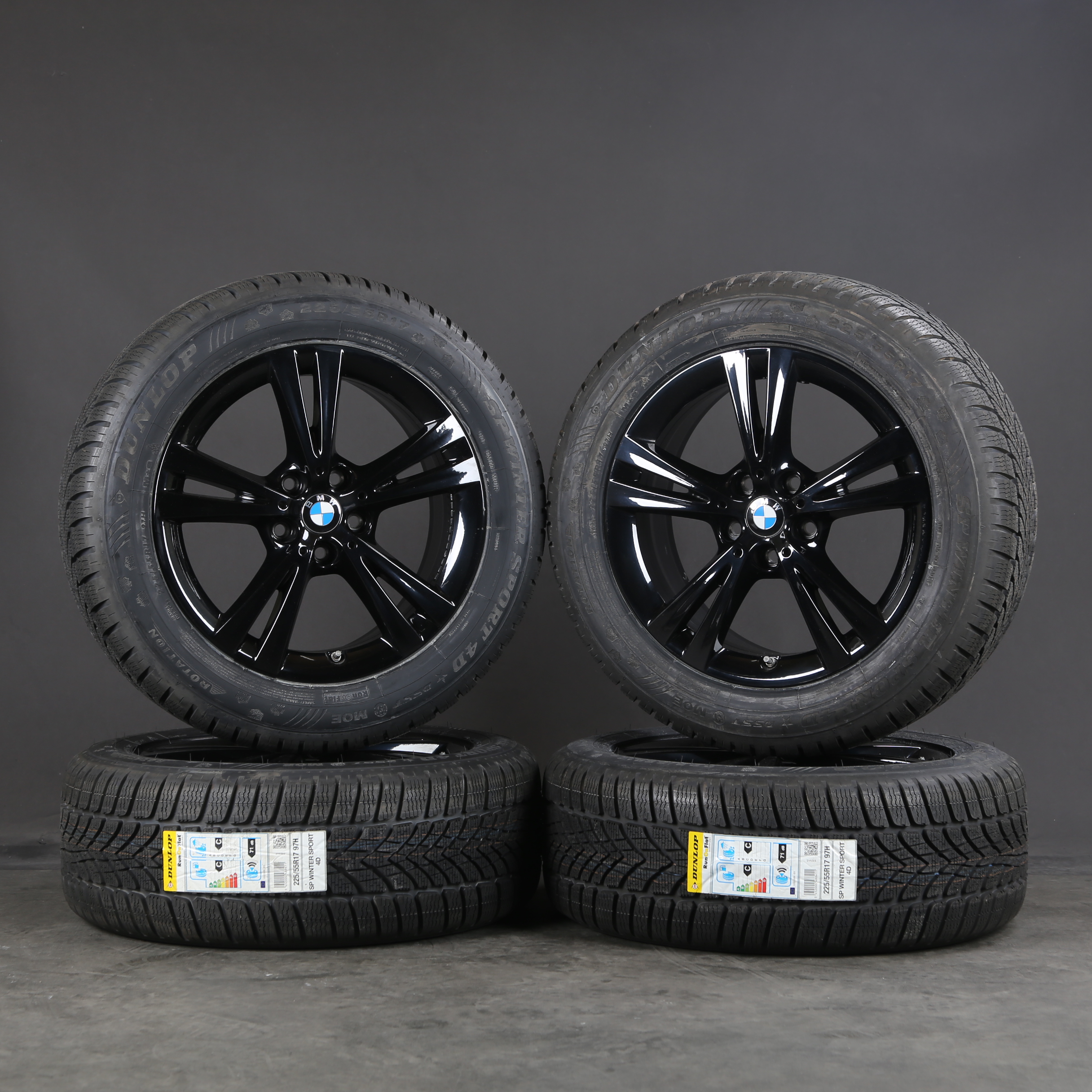 17 inch winter wheels original BMW X1 F48 X2 F39 385 6866673 winter tires