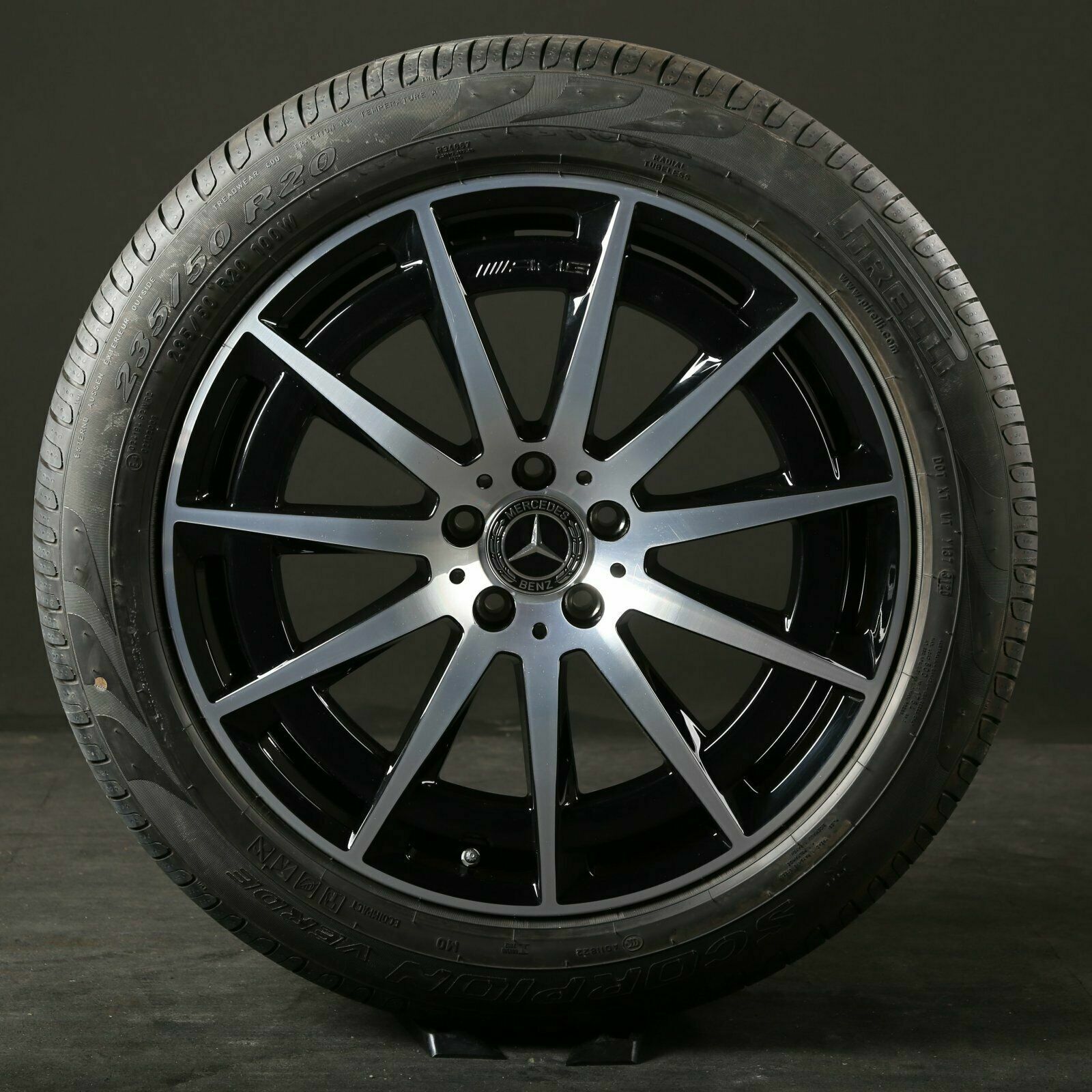 20 pouces AMG roues d'été d'origine Mercedes EQC A2934010800 A2934010900