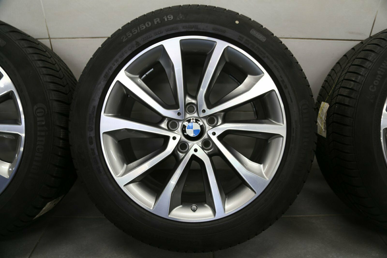 19 inch originele BMW X6 F16 winterbanden winterwielen 6858874 Styling 595 velgen