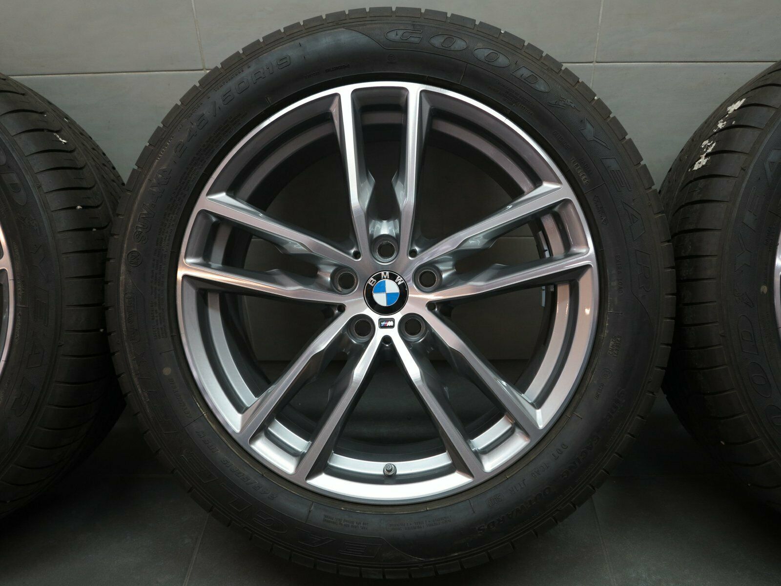 Llantas de verano de 19 pulgadas originales BMW X3 G01 X4 G02 Styling M698 8010267 (H181)