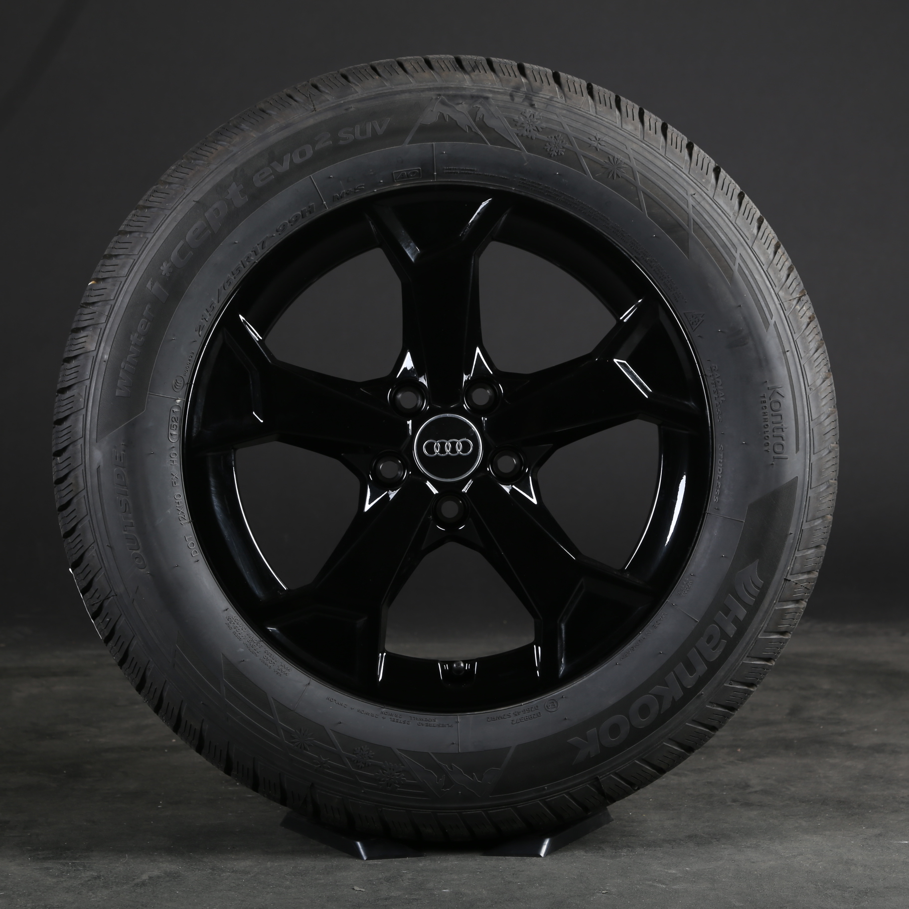 17 pouces roues d'hiver Audi Q3 SQ3 F3 83A601025AM pneus d'hiver jantes en aluminium