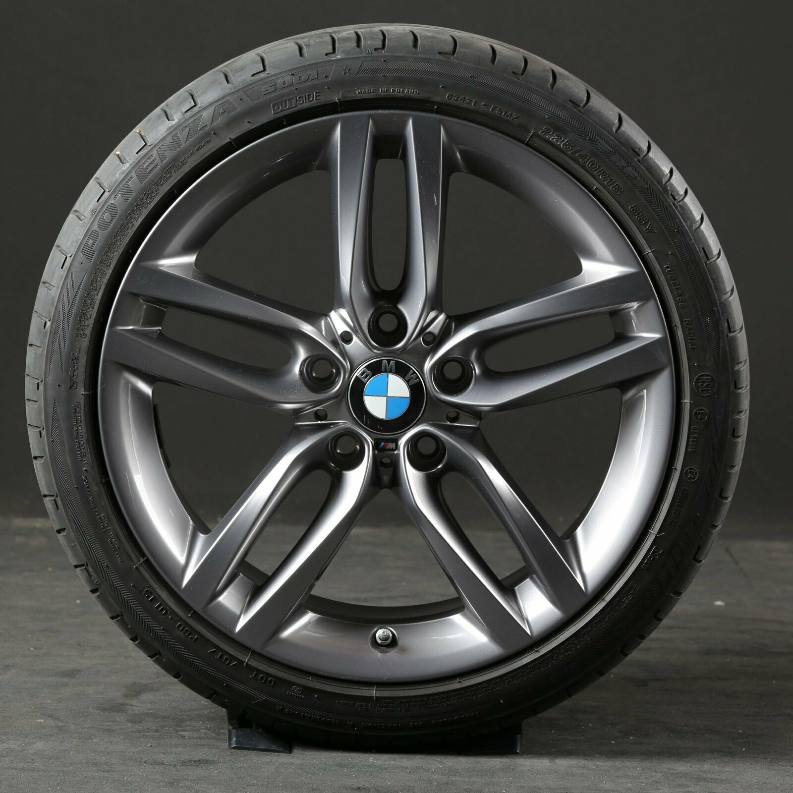 18 pouces roues d'été BMW Série 1 F20 F21 Série 2 F22 F23 Jantes M461 7852489 7852490