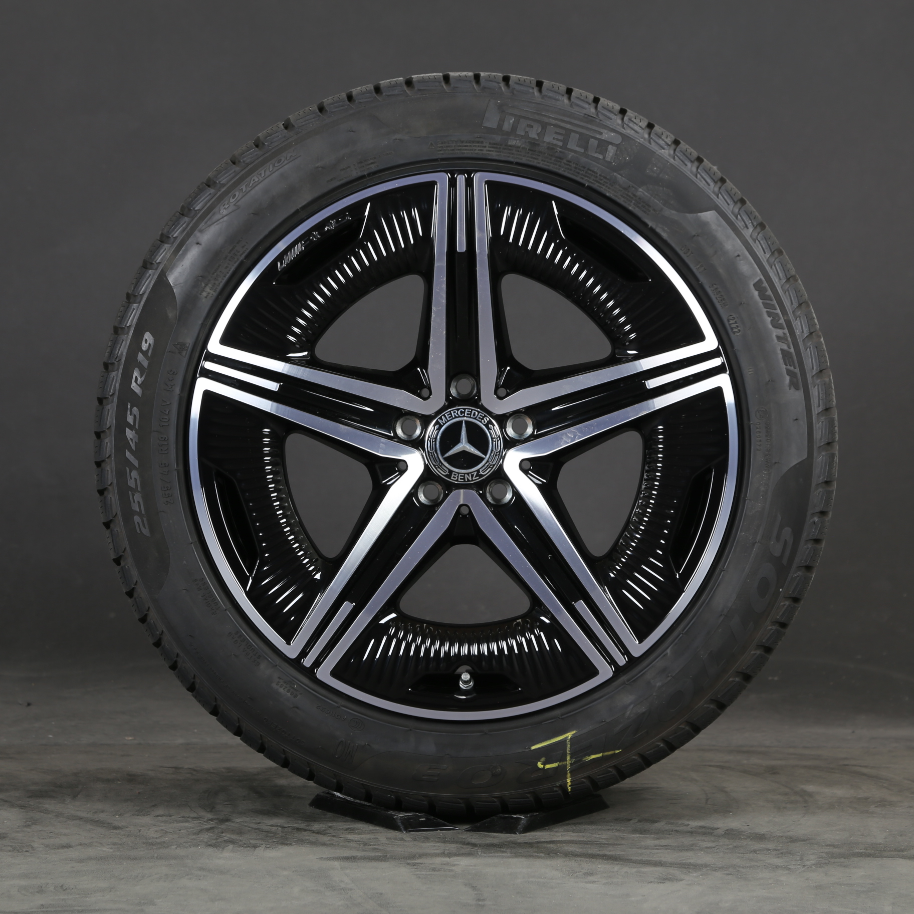 Llantas de invierno originales de 19 pulgadas Mercedes EQE V295 A2954012200 Neumáticos de invierno