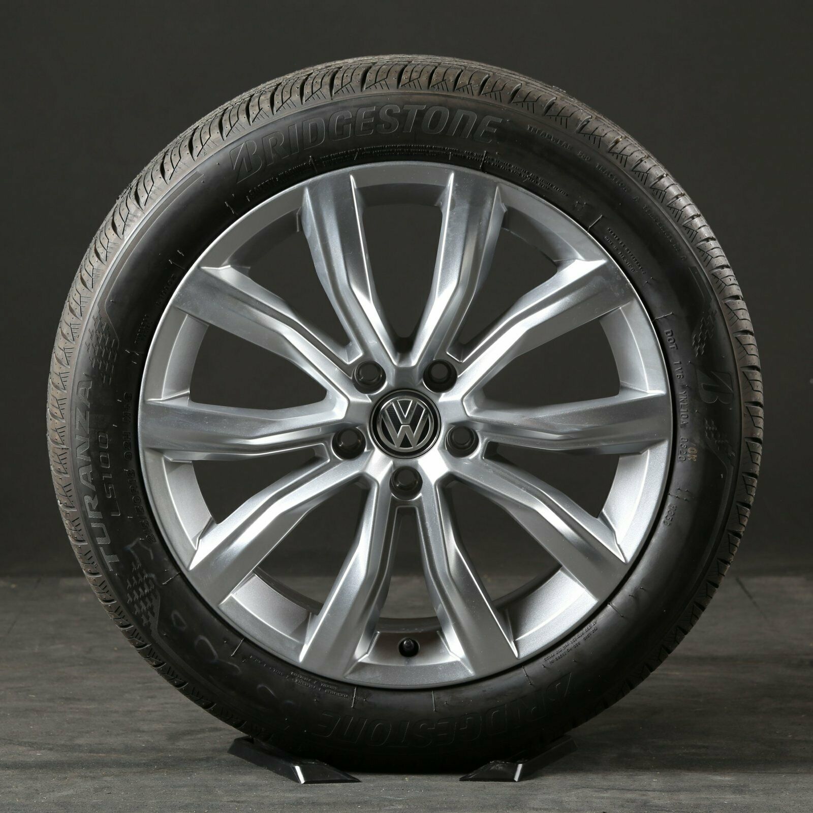 18 pouces Grange Hill Jantes en aluminium VW T-Roc A11 roues d'été 2GA601025D Jantes